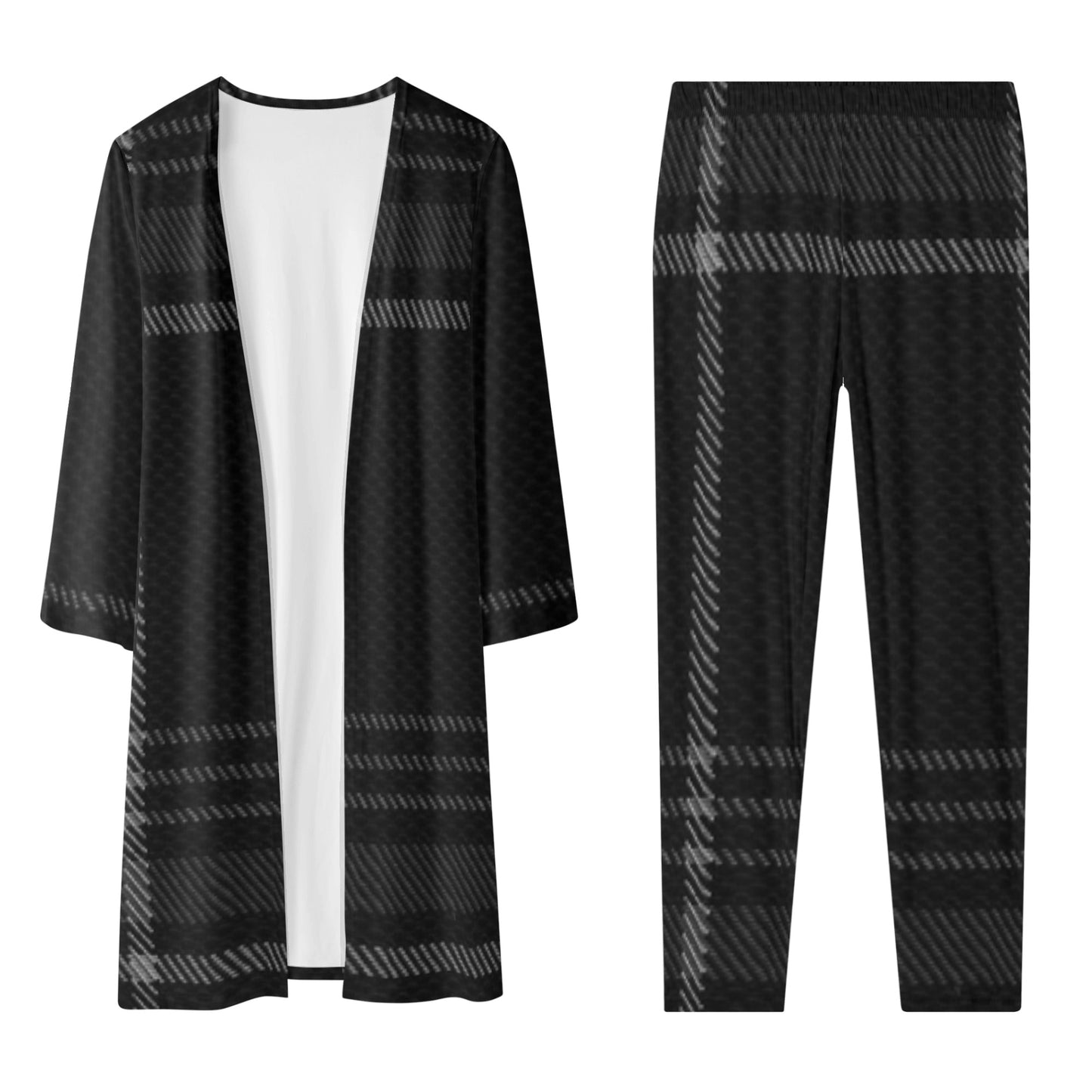 FZ Women's Long Sleeve Cardigan and Leggings Suit - FZwear