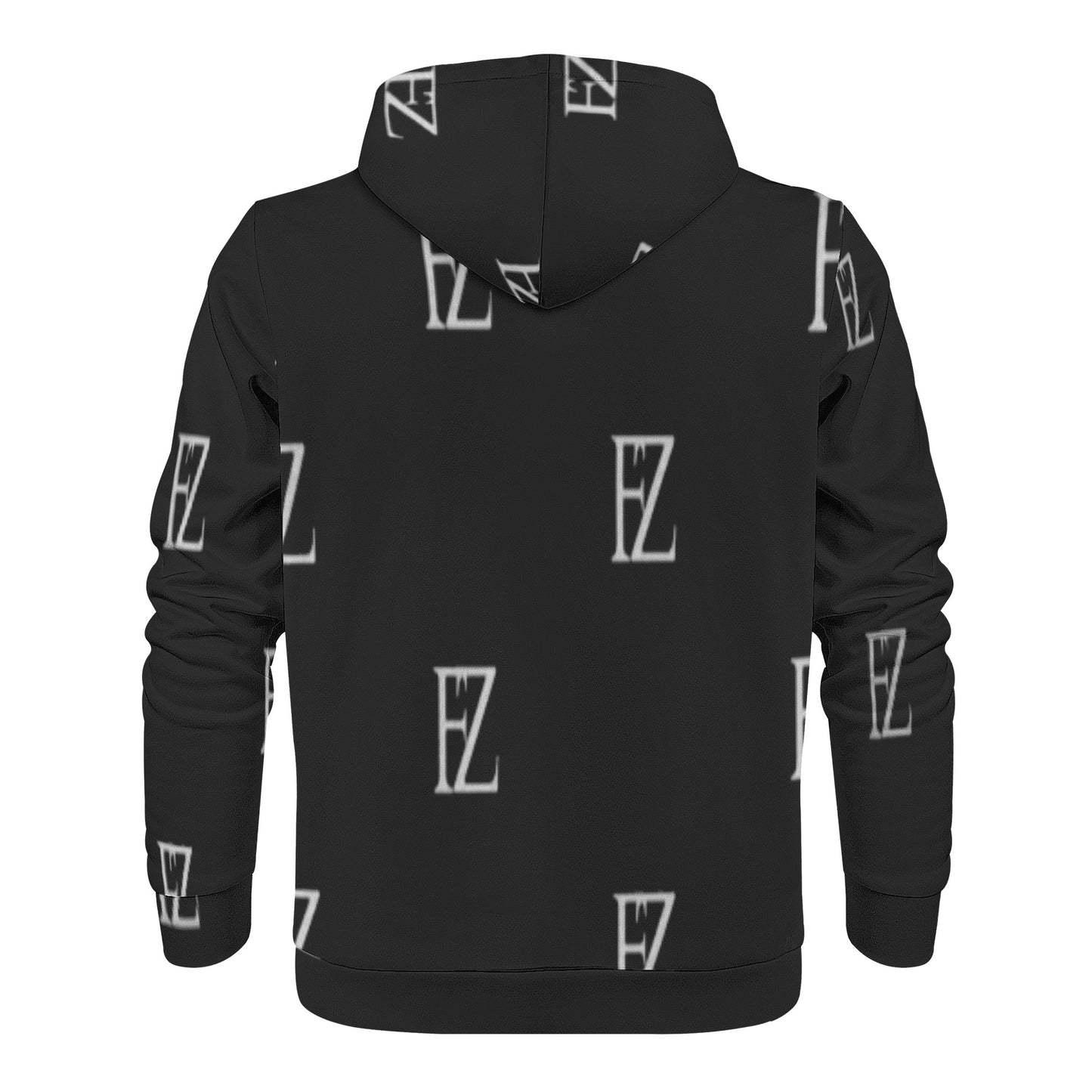 Sudadera con capucha estampada para hombre FZ