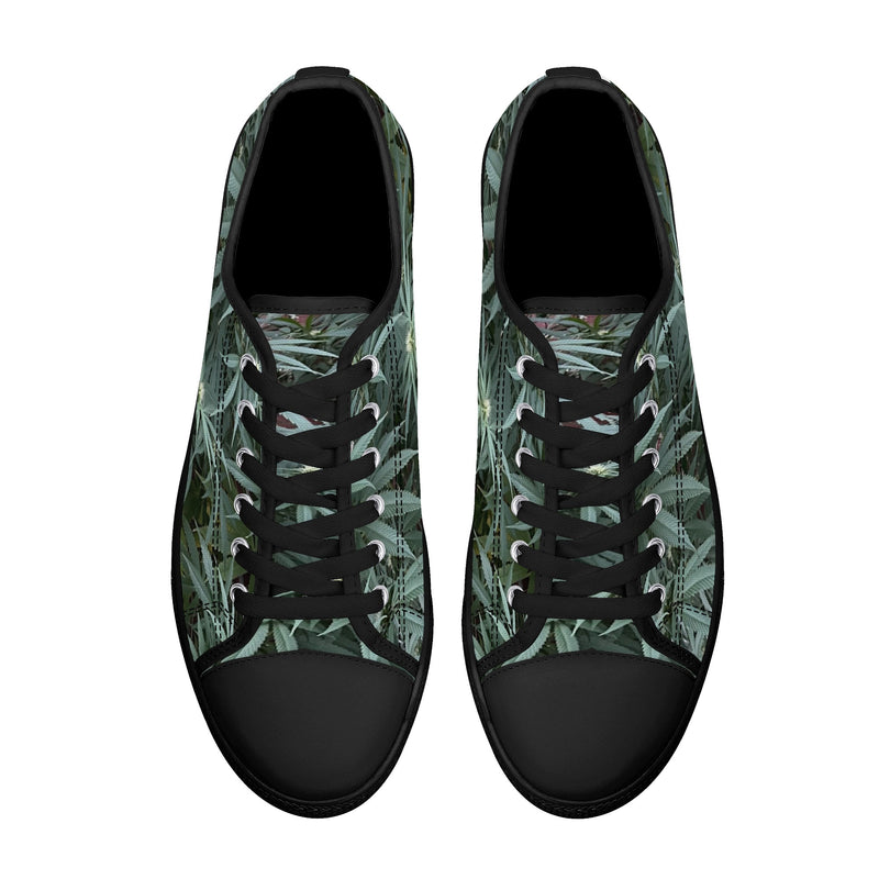 FZ Men's Low Top Weed Canvas Shoes - FZwear