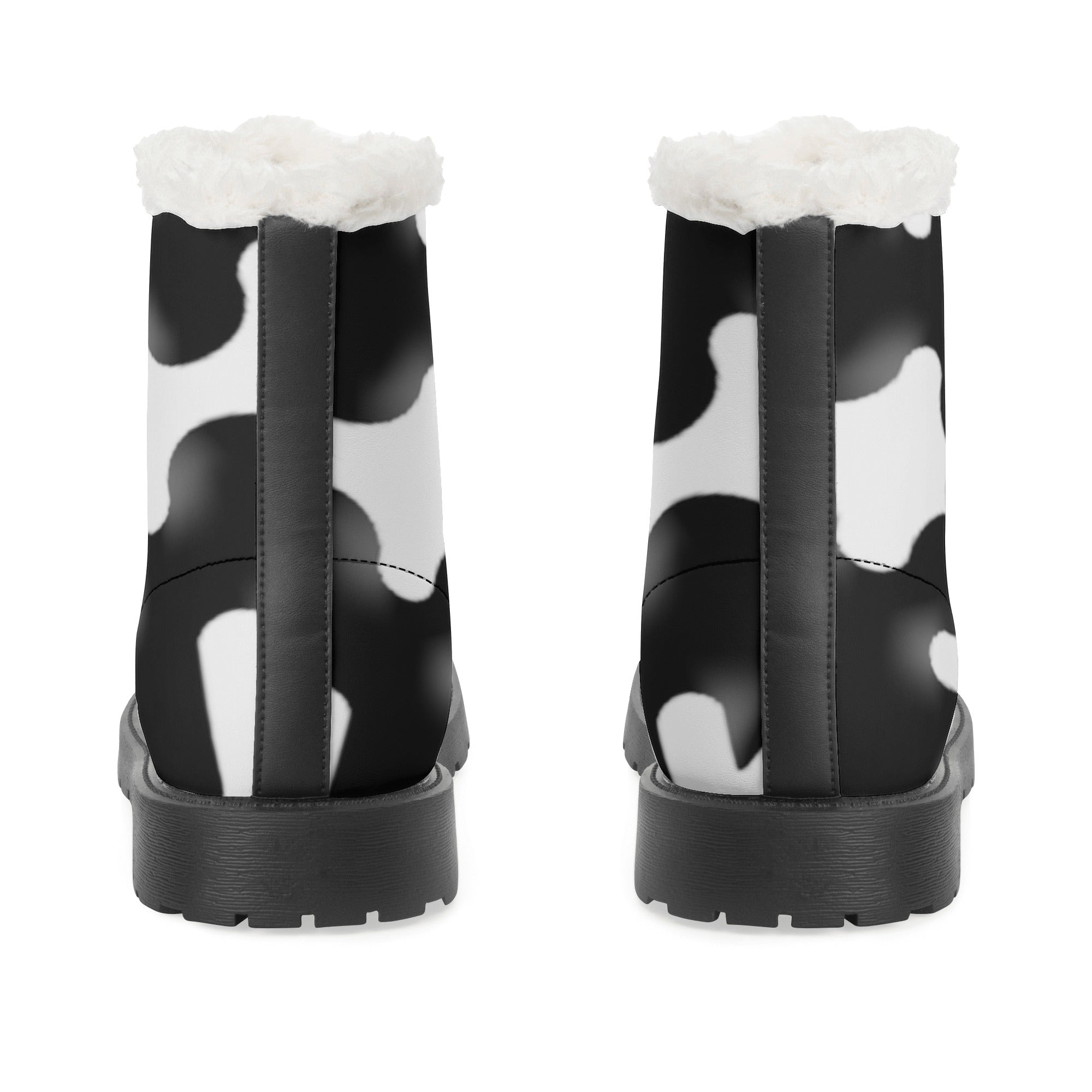 FZ Women's Faux Fur Leather Boots - FZwear