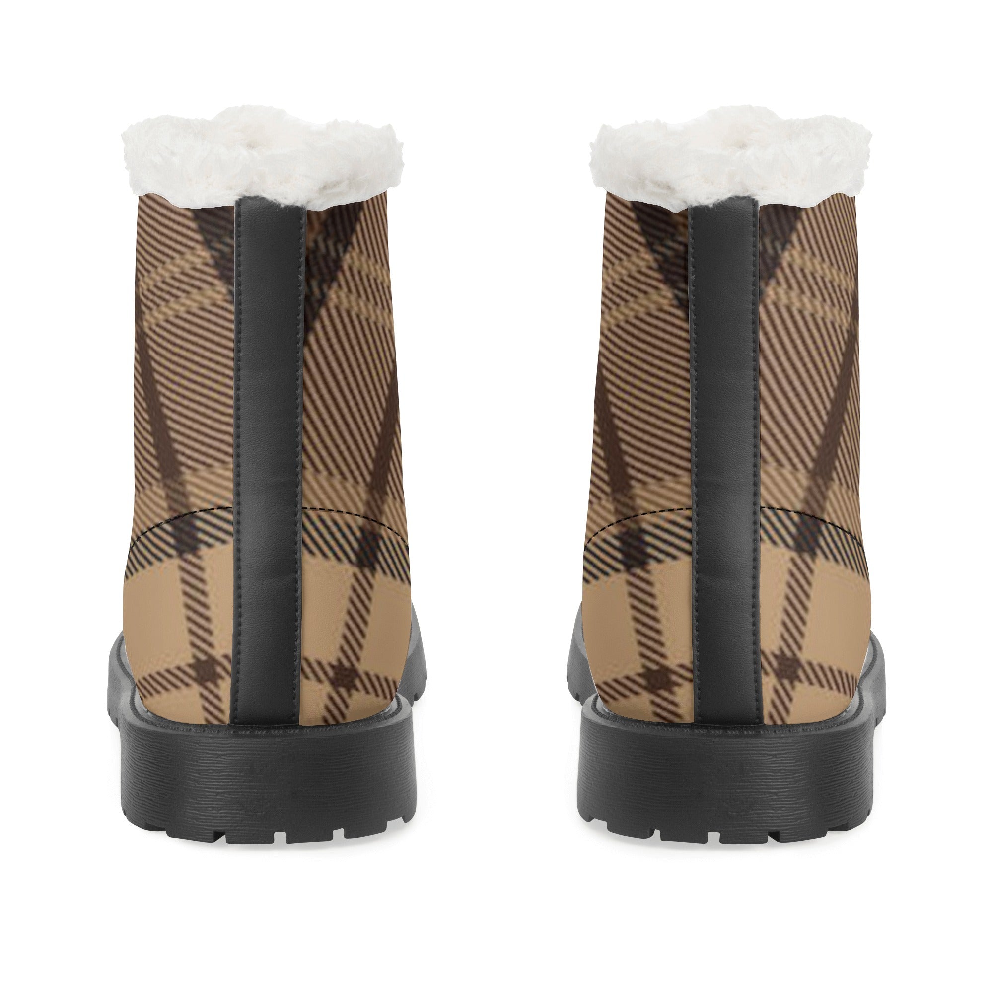 FZ Women's Faux Fur Leather Boots - FZwear