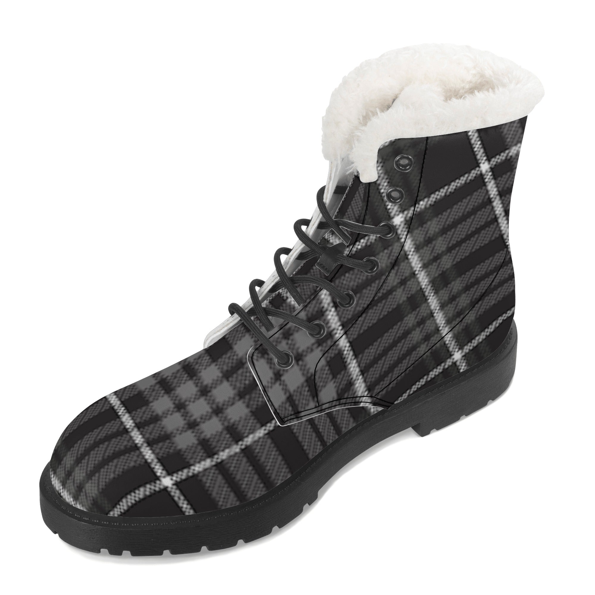 FZ Women's Faux Fur Leather Boots - FZwear