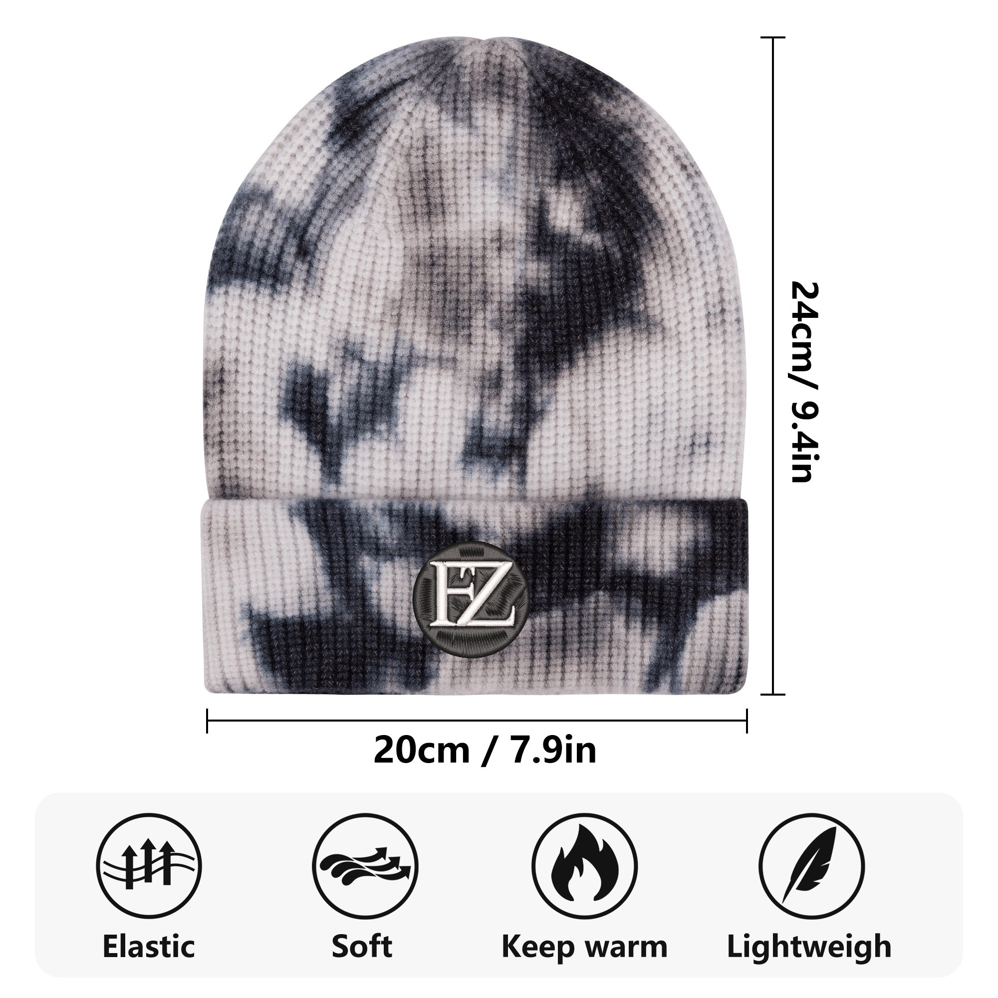 FZ Unisex Embroidered Knitted Hats - FZwear