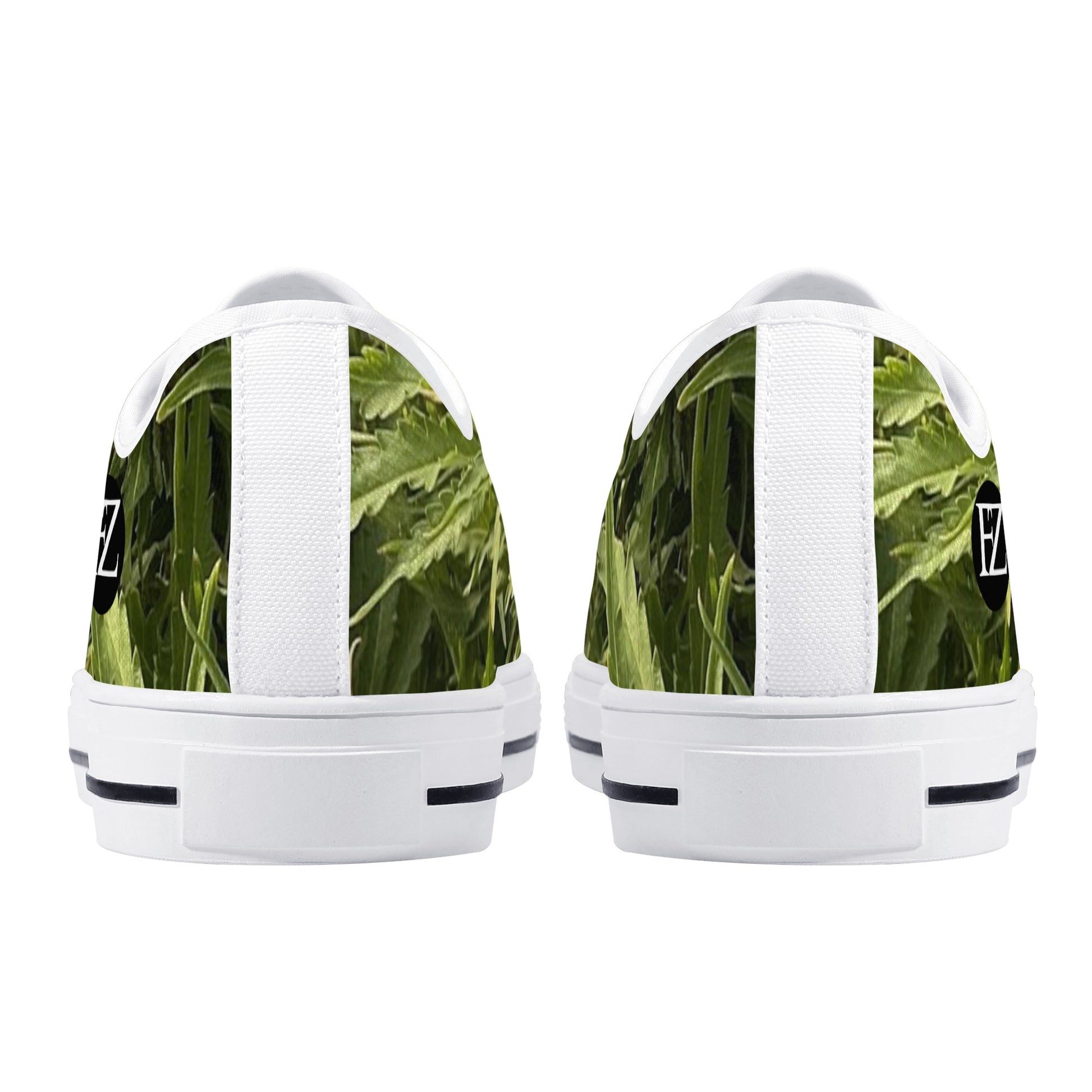 FZ Men's Low Top Weed Canvas Shoes - FZwear