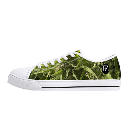 FZ Men's Low Top Weed Canvas Shoes - FZwear