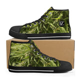 FZ Men's High Top Weed Canvas Shoes - FZwear