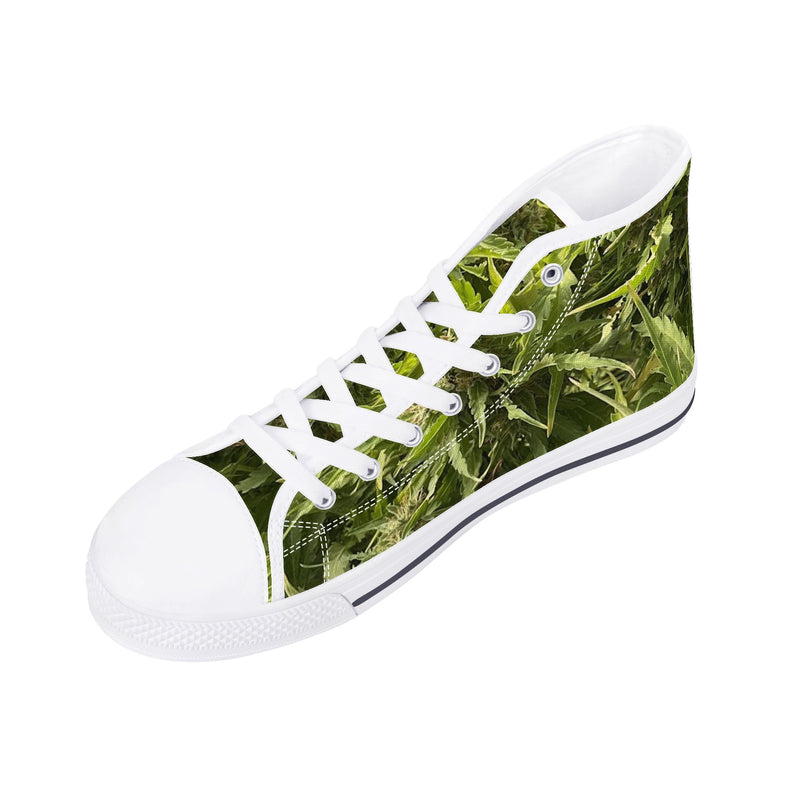 FZ Men's High Top Weed Canvas Shoes - FZwear