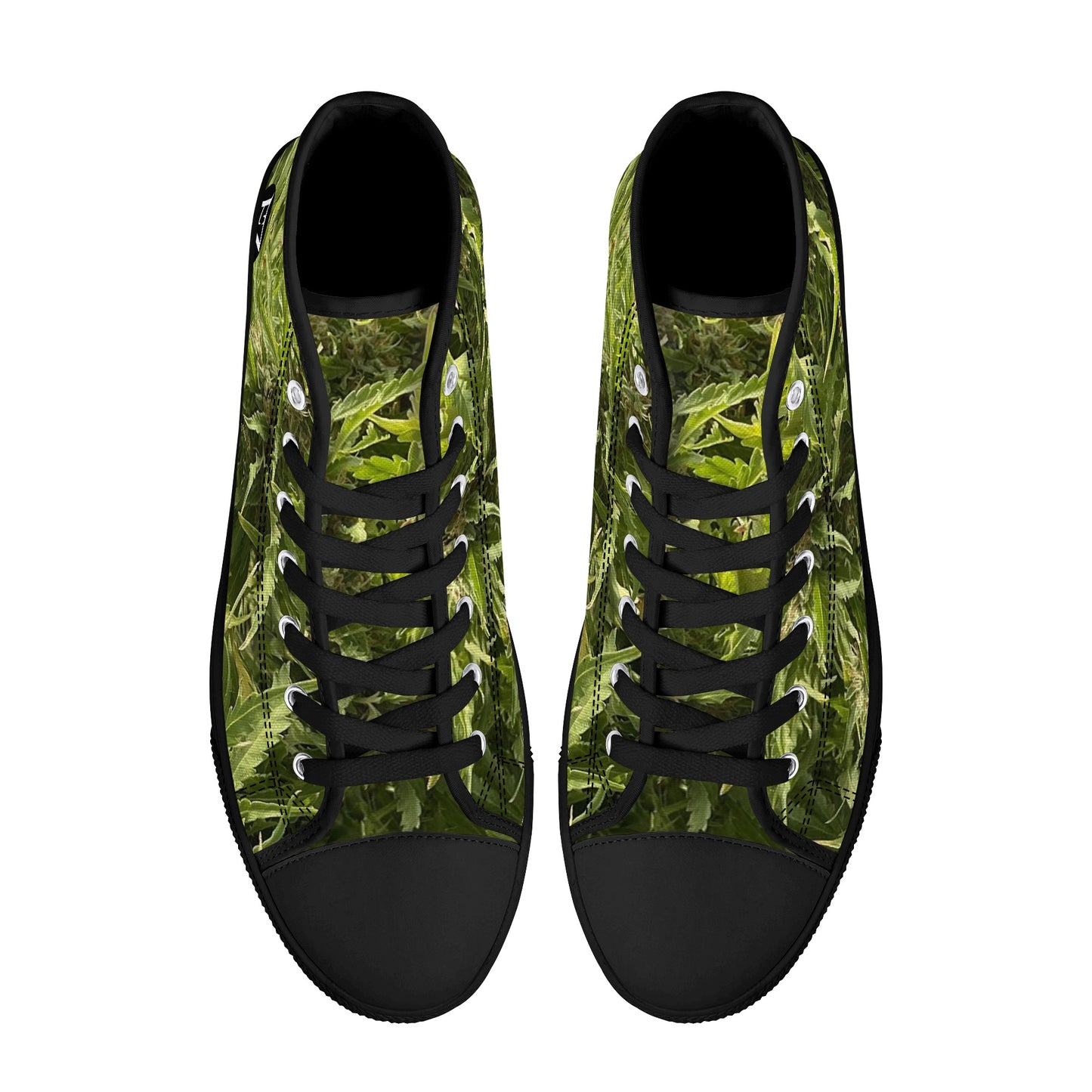 FZ Men's High Top Weed Canvas Shoes - FZwear