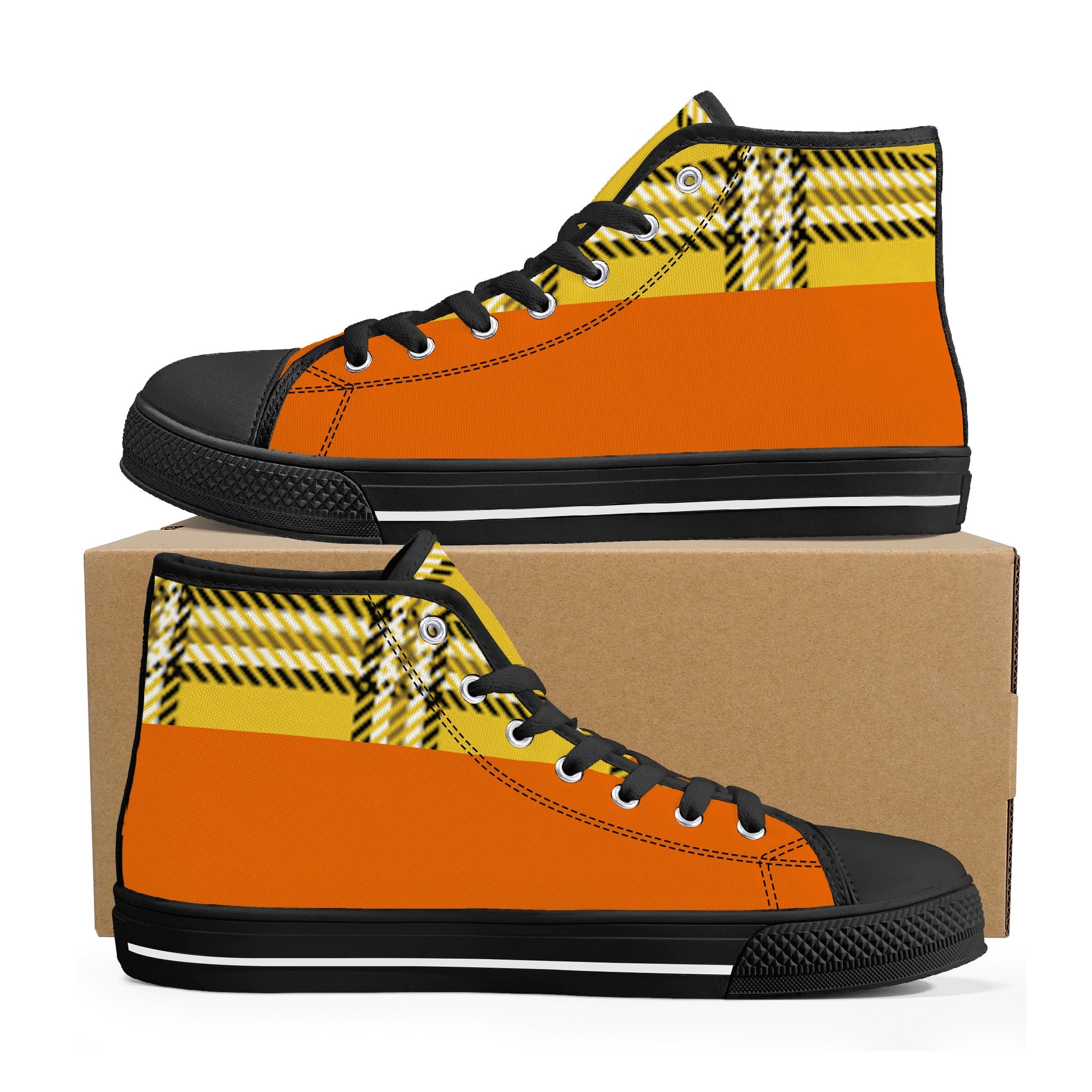 FZ Men's High Top Canvas Shoes - FZwear