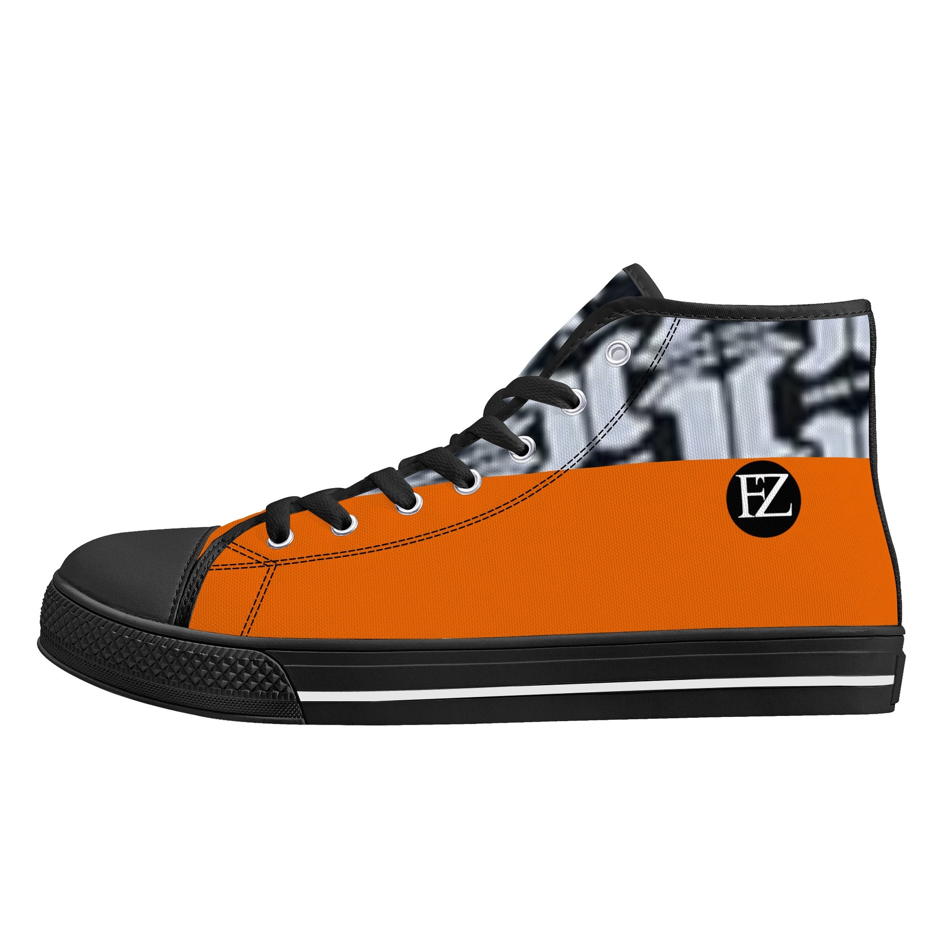 FZ Men's High Top Canvas Shoes - FZwear