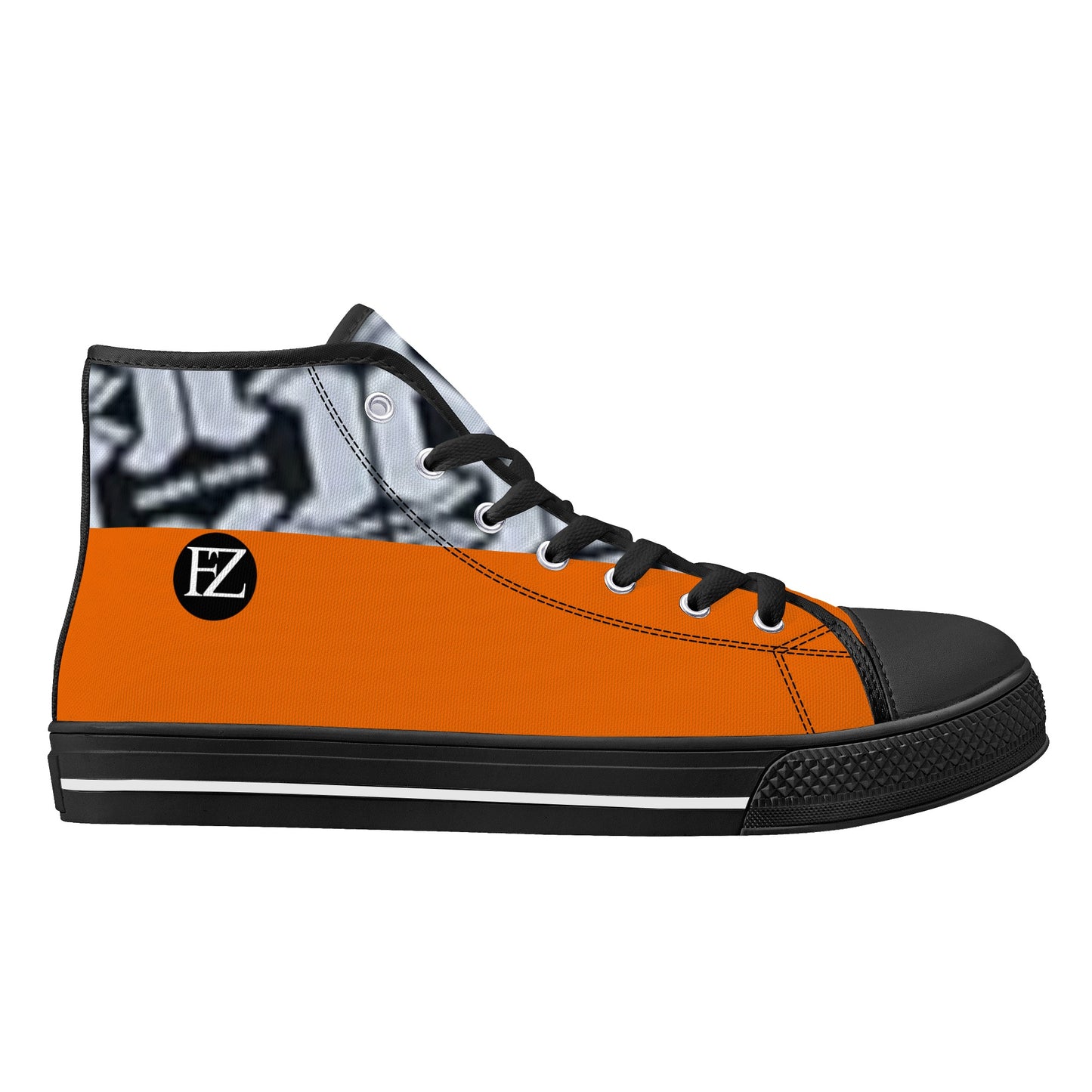 FZ Men's High Top Canvas Shoes - FZwear