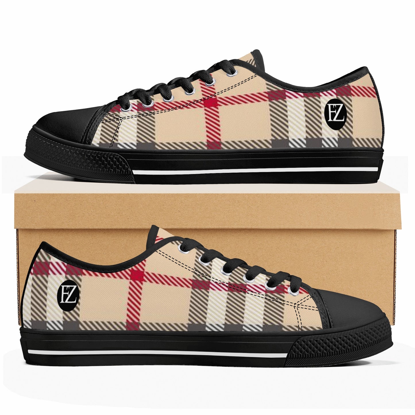 FZ Men's Low Top Canvas Shoes - FZwear