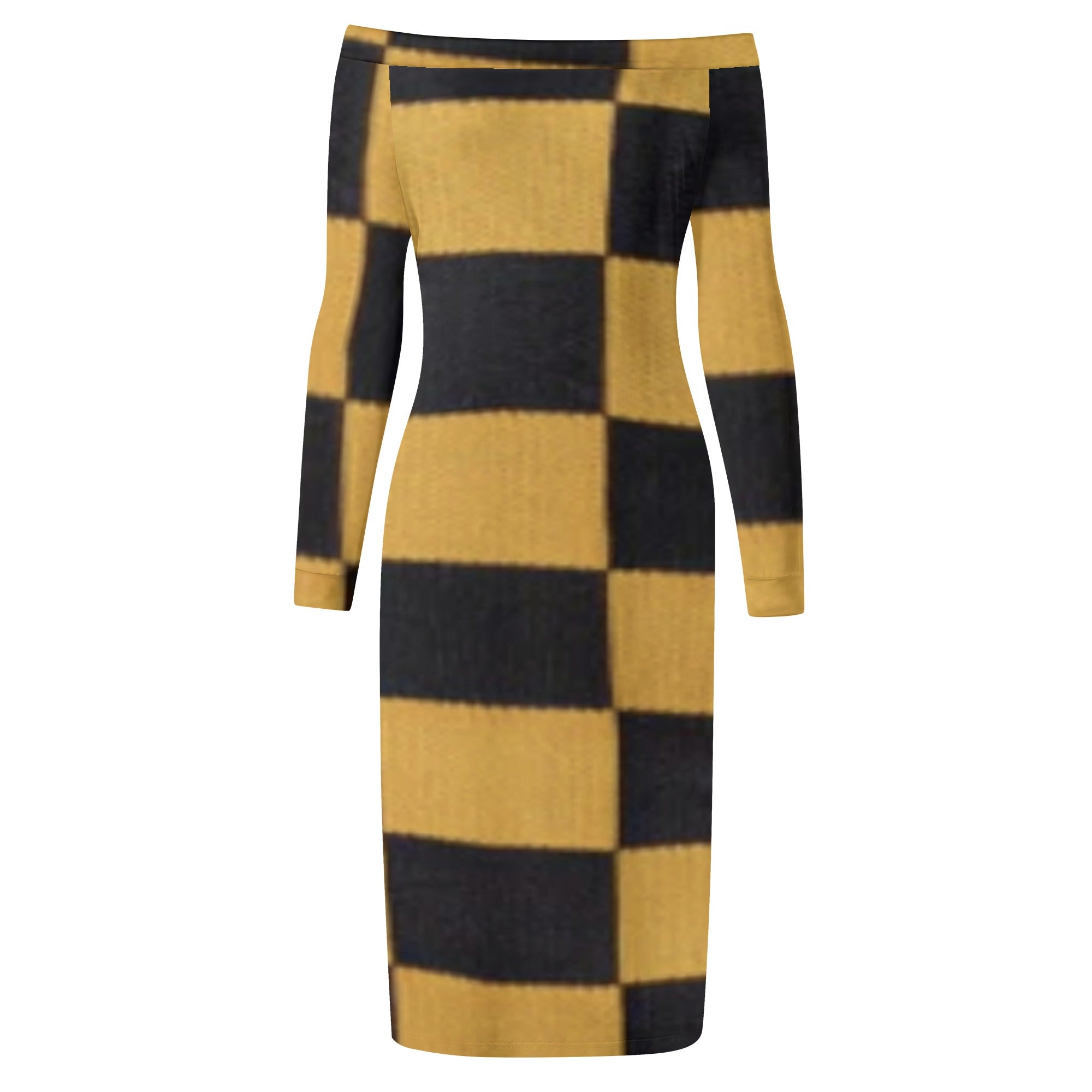 FZ Women's Long Sleeve Off The Shoulder Dress - FZwear