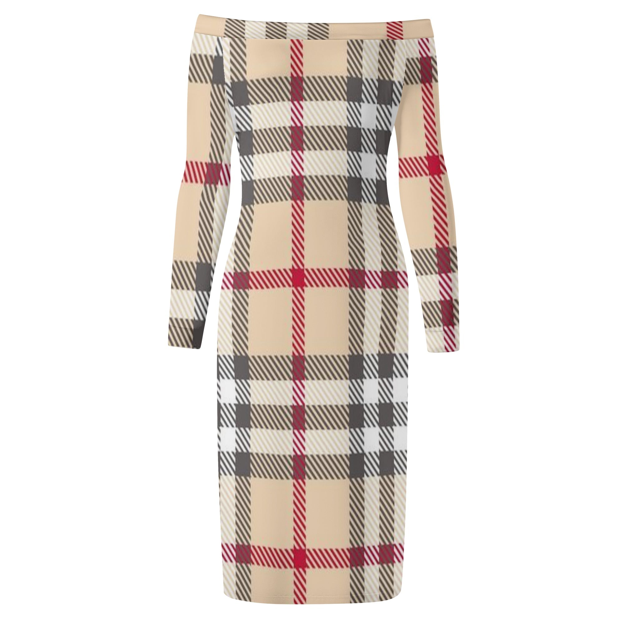 FZ Women's Long Sleeve Off The Shoulder Dress - FZwear