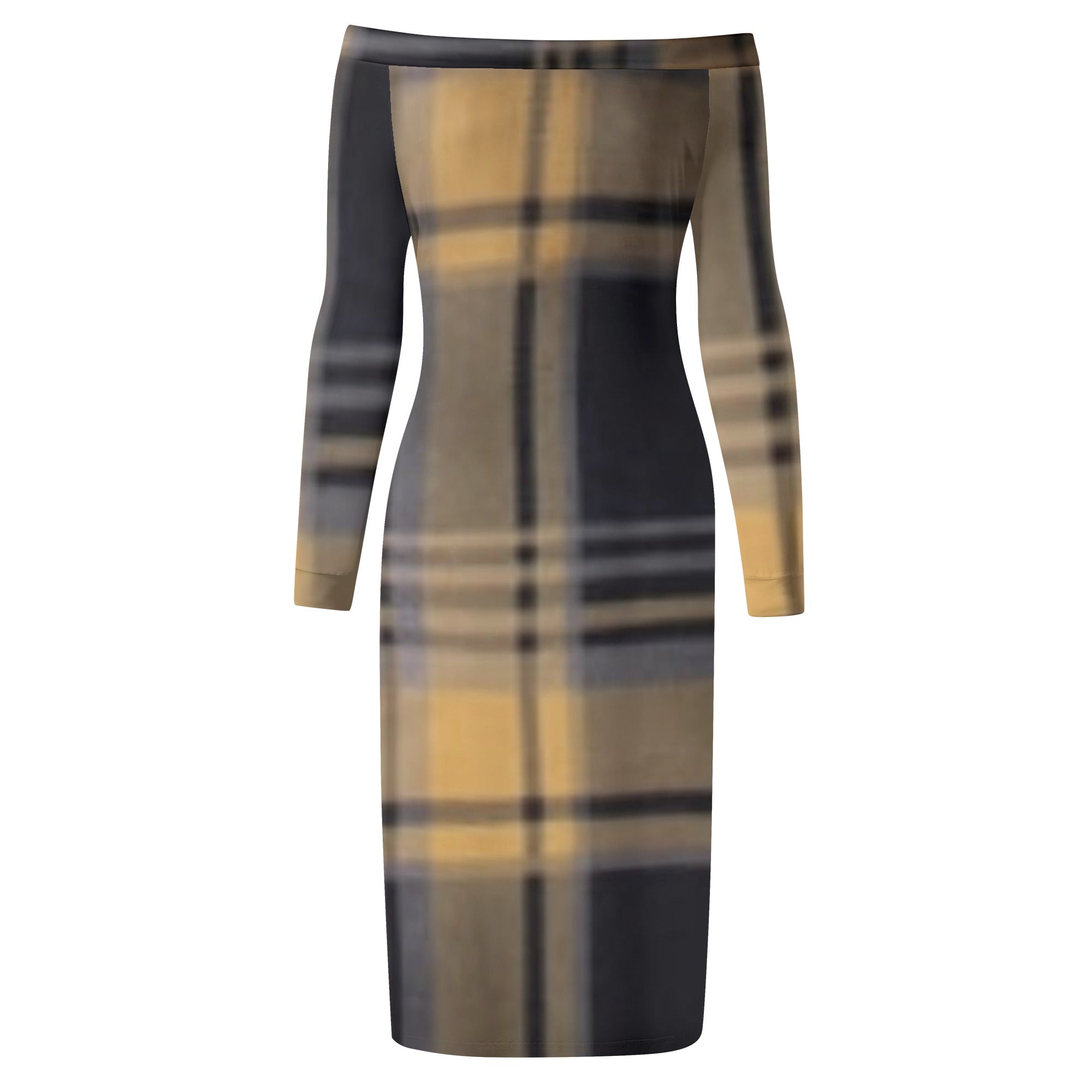 FZ Women's Long Sleeve Off The Shoulder Dress - FZwear