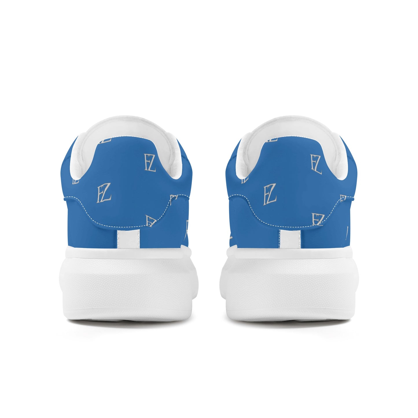 FZ Men's White Tongue Chunky Shoes - FZwear