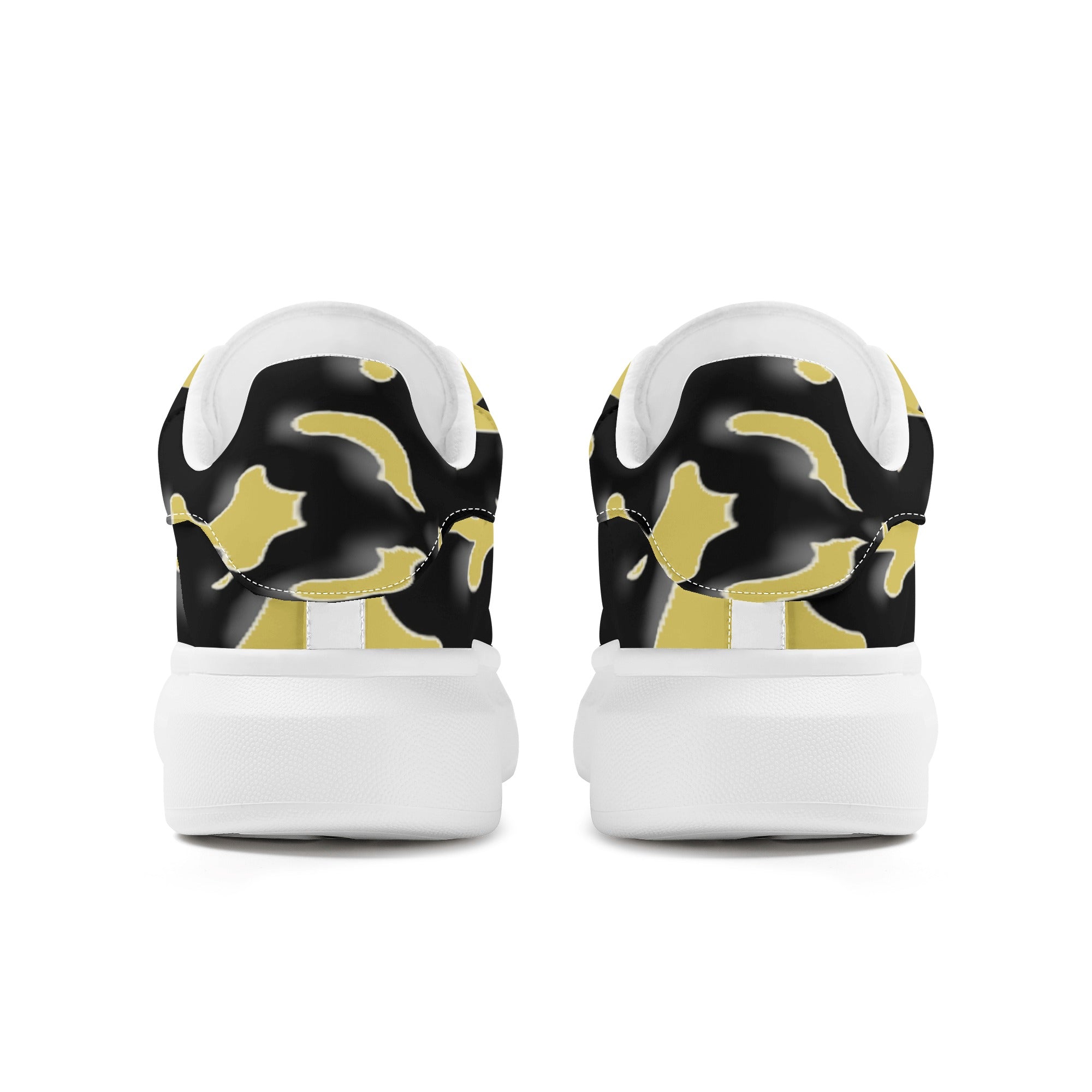 FZ Men's White Tongue Chunky Shoes - FZwear