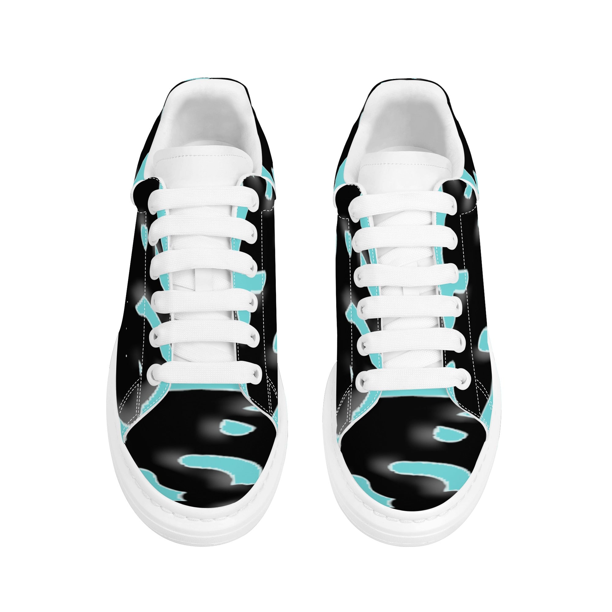 FZ Men's White Tongue Chunky Shoes - FZwear