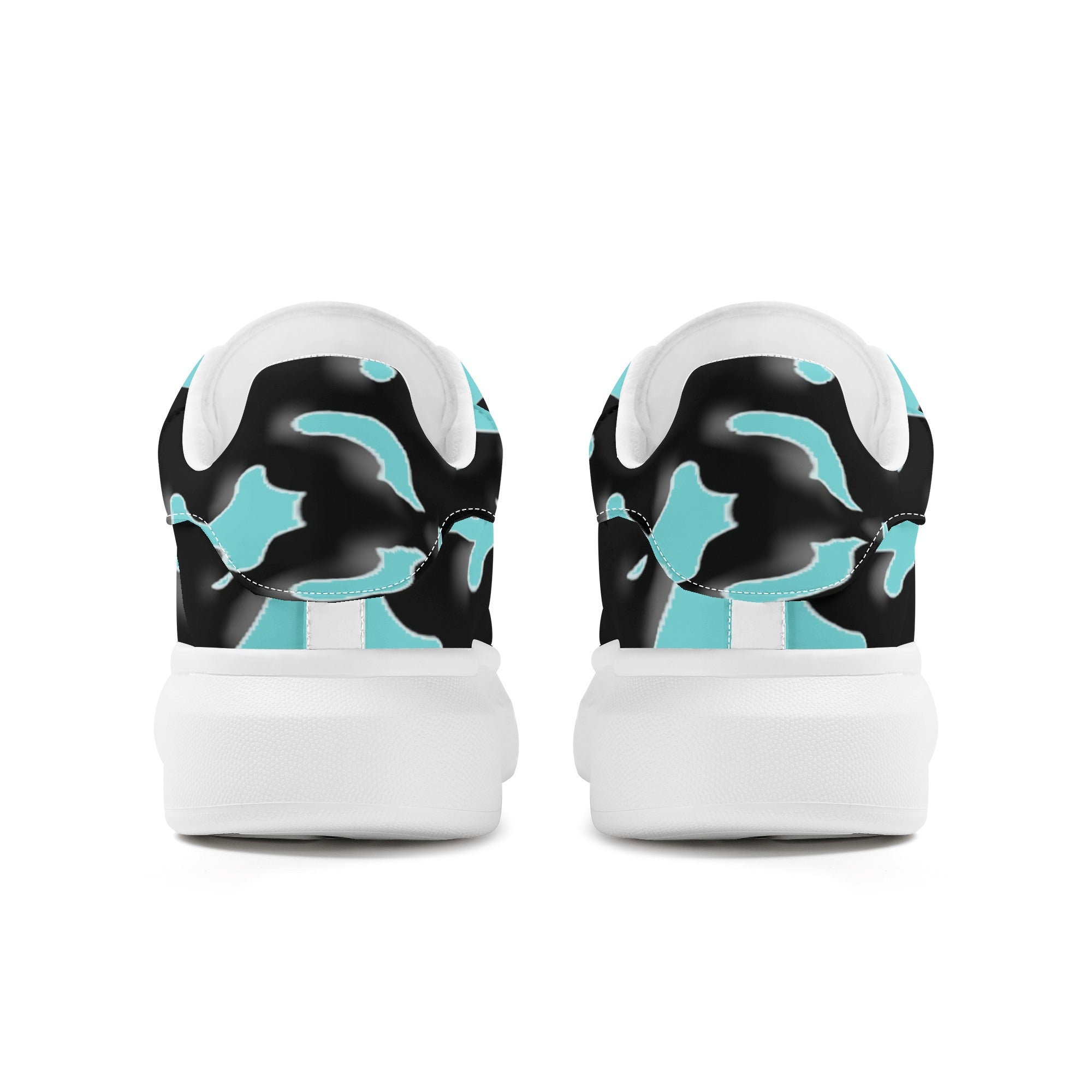 FZ Men's White Tongue Chunky Shoes - FZwear