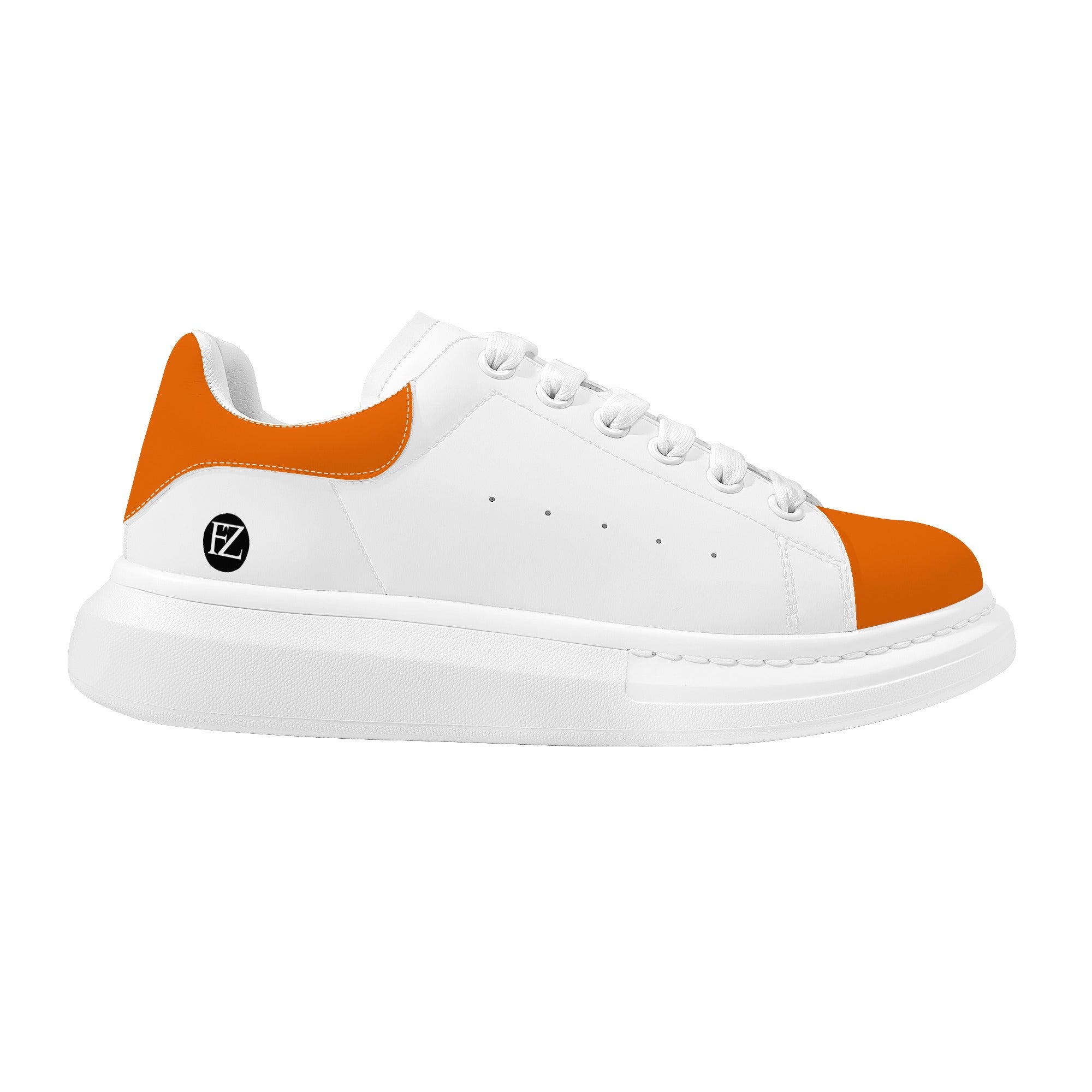 FZ Men's White Tongue Chunky Shoes - FZwear