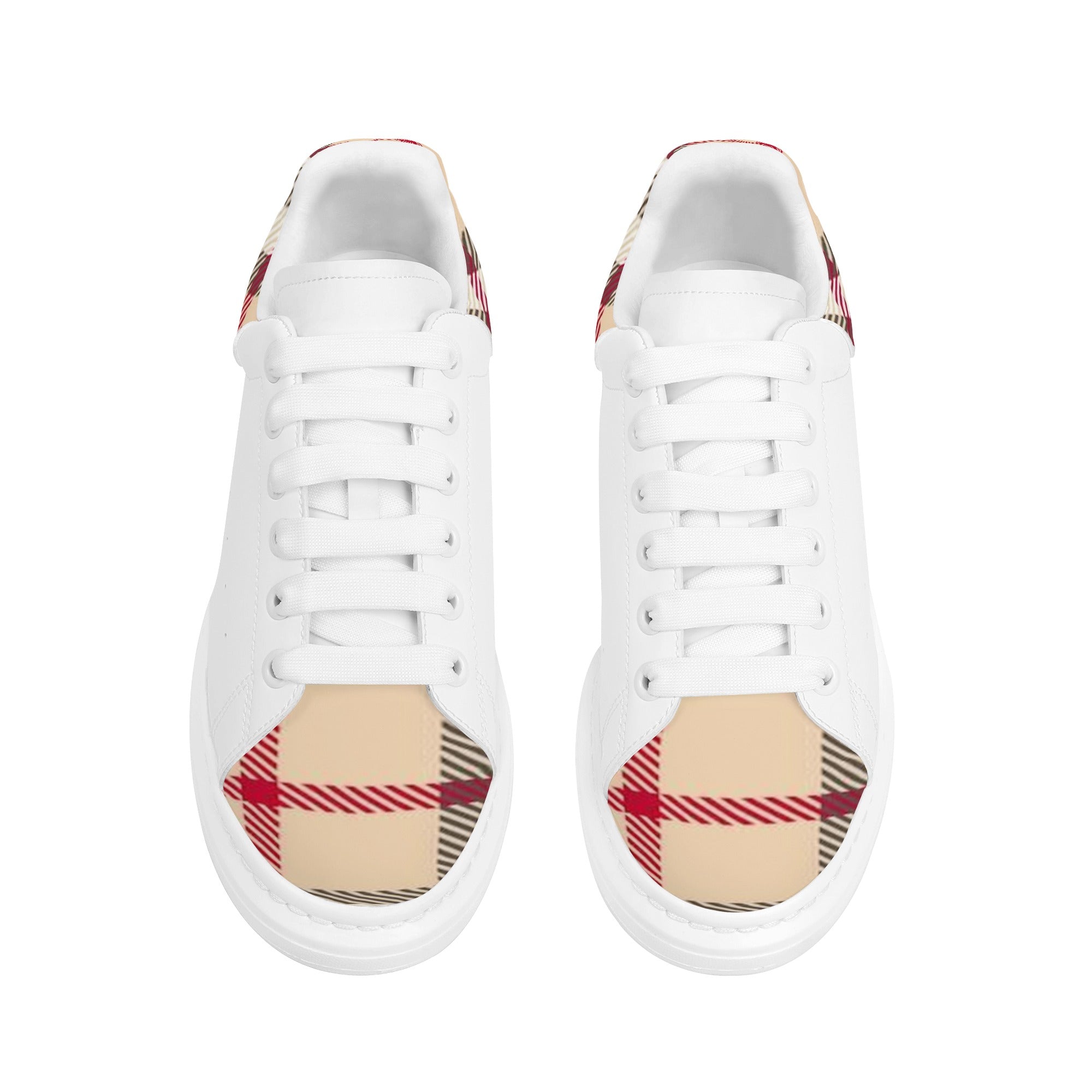 FZ Men's White Tongue Chunky Shoes - FZwear