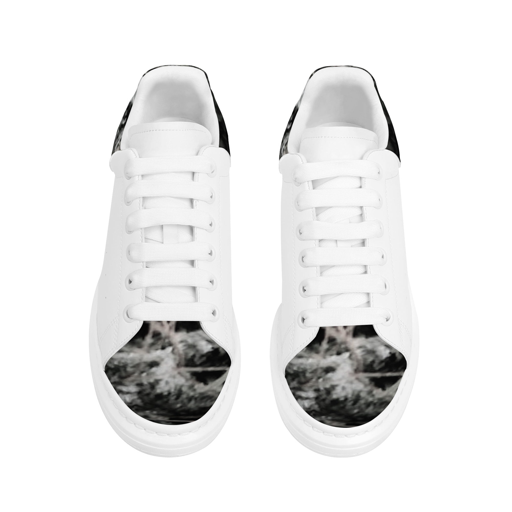 FZ Men's White Tongue Chunky Shoes - FZwear