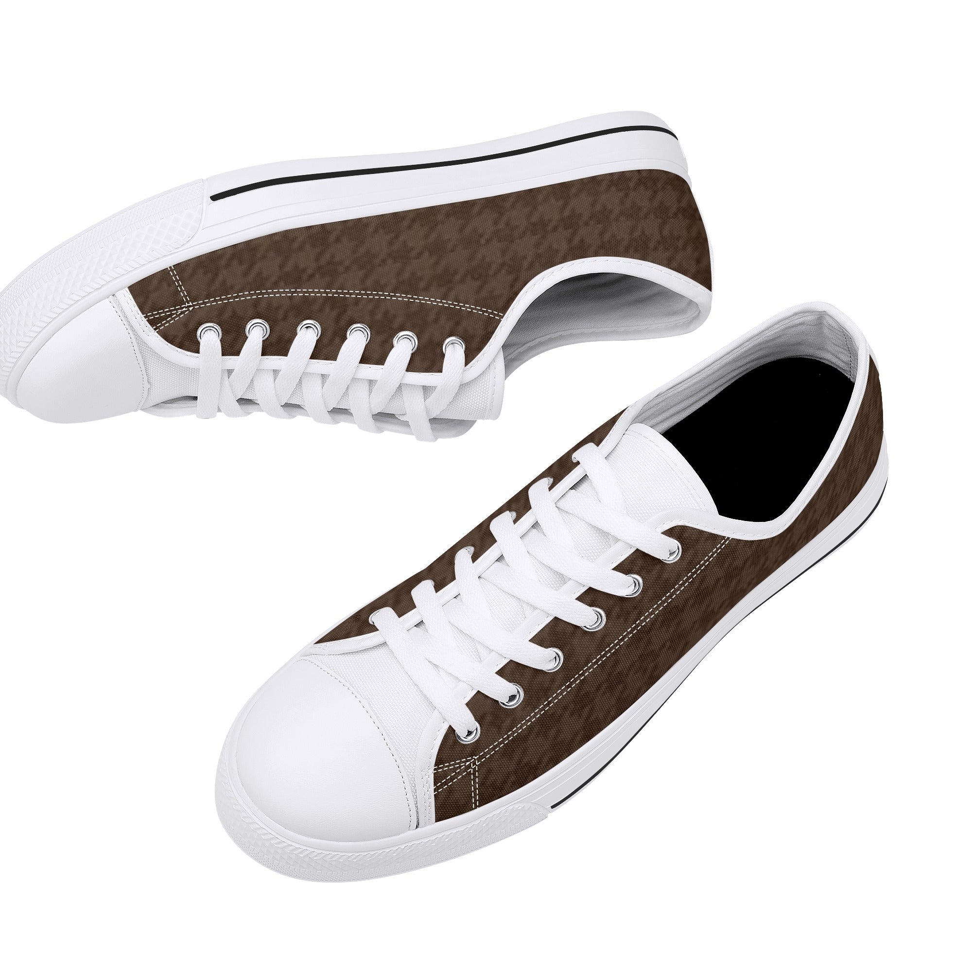 FZ Women's Lightweight White Tongue Canvas Shoes - FZwear