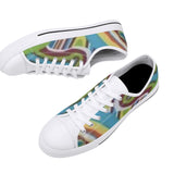 FZ Women's Lightweight White Tongue Canvas Shoes - FZwear