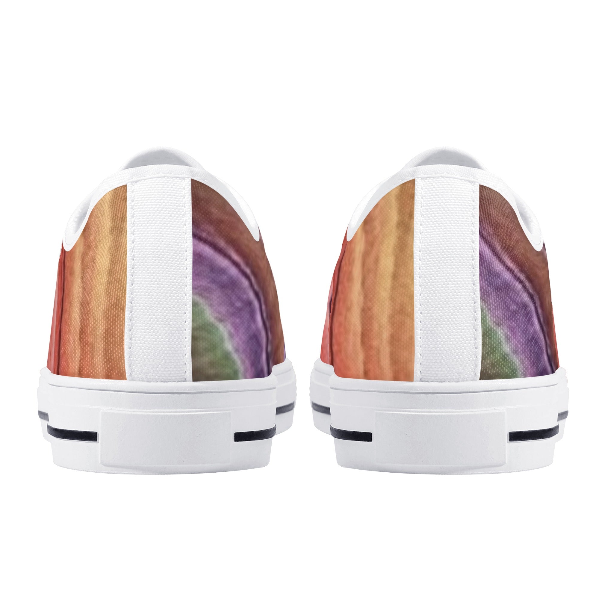 FZ Women's Lightweight White Tongue Canvas Shoes - FZwear