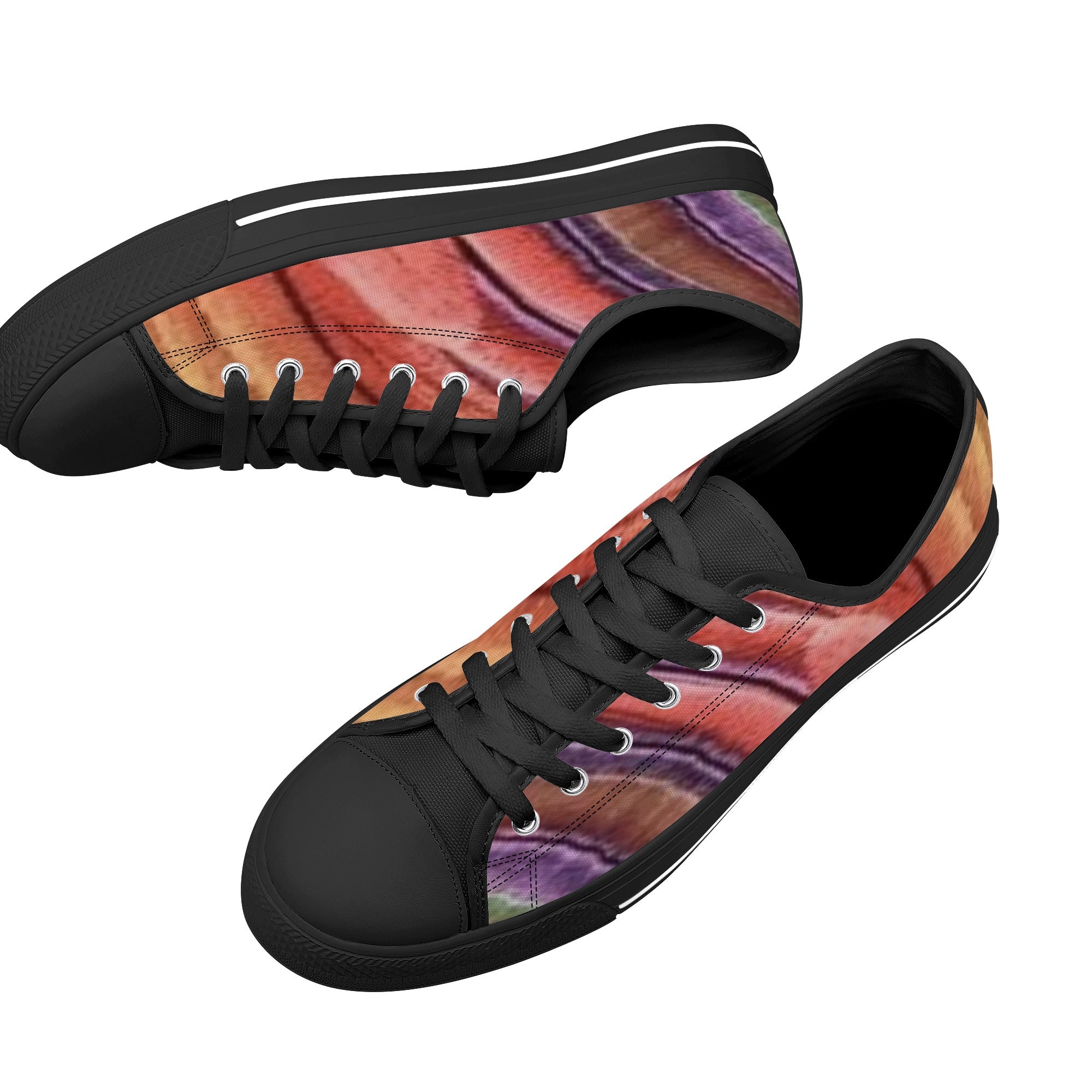 FZ Women's Lightweight White Tongue Canvas Shoes - FZwear