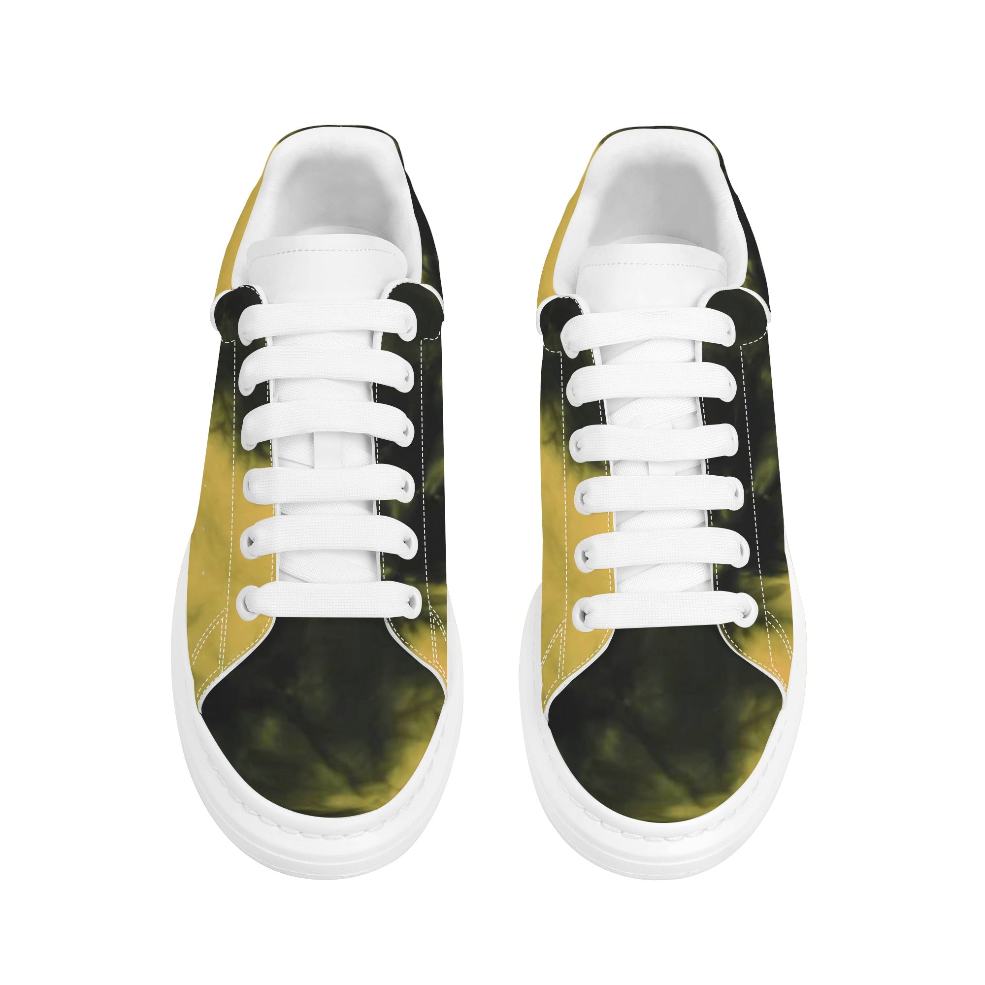 FZ Men's White Tongue Chunky Shoes - FZwear