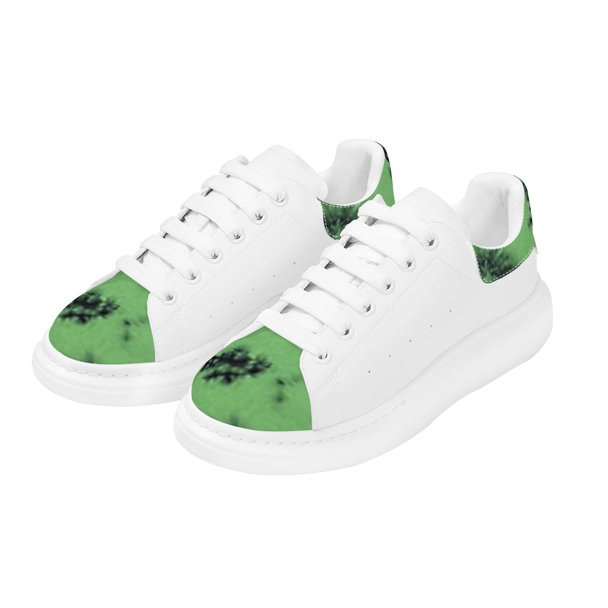 FZ Men's White Tongue Chunky Shoes - FZwear