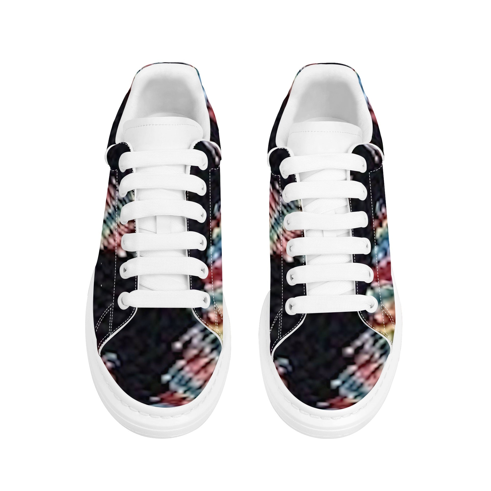 FZ Men's White Tongue Chunky Shoes - FZwear