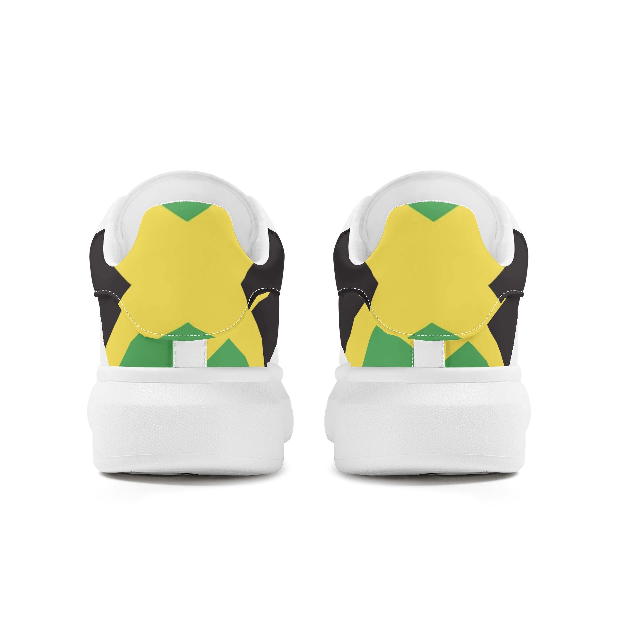 FZ Mens Yaad White Tongue Chunky Shoes - FZwear