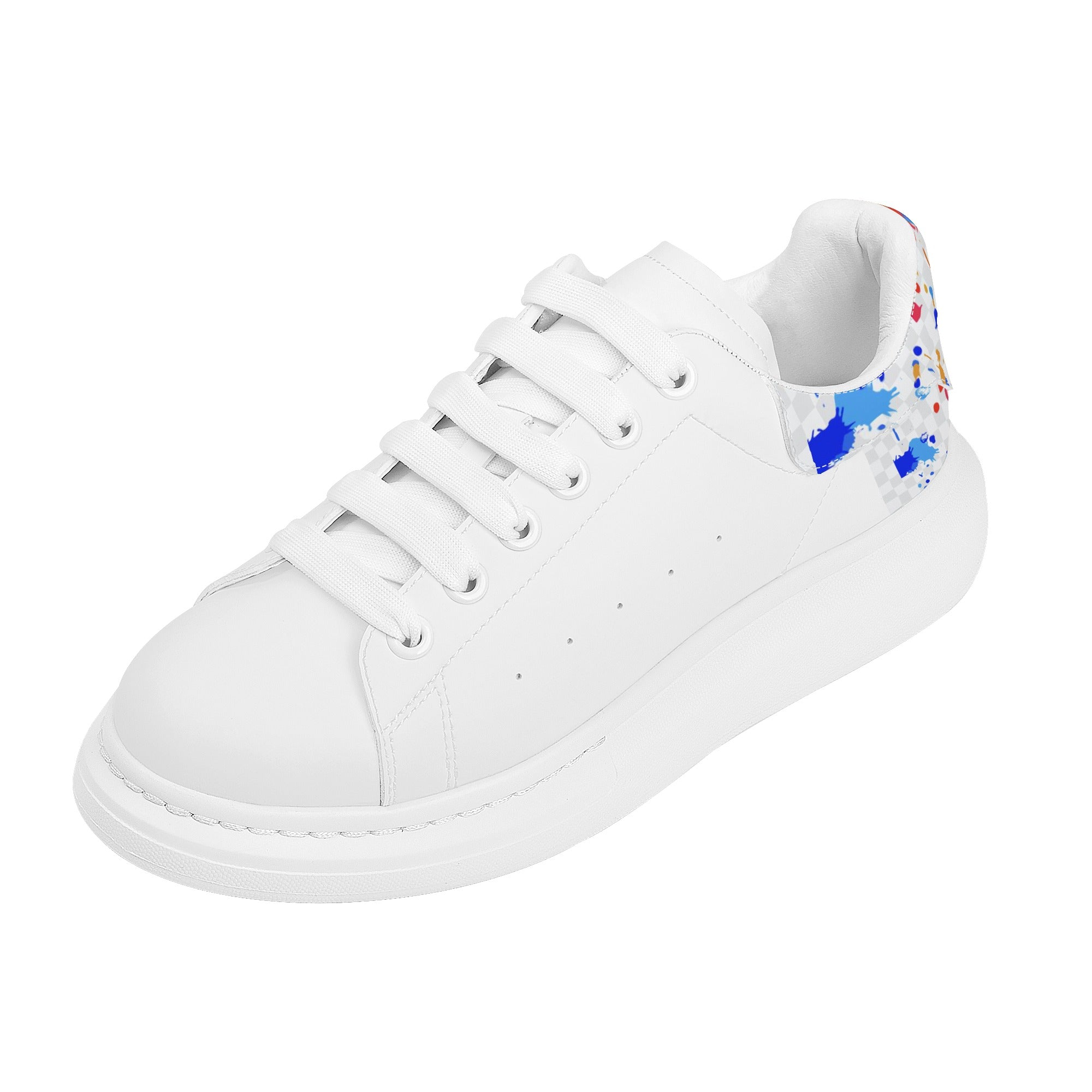 FZ Mens White Tongue Chunky Shoes - FZwear