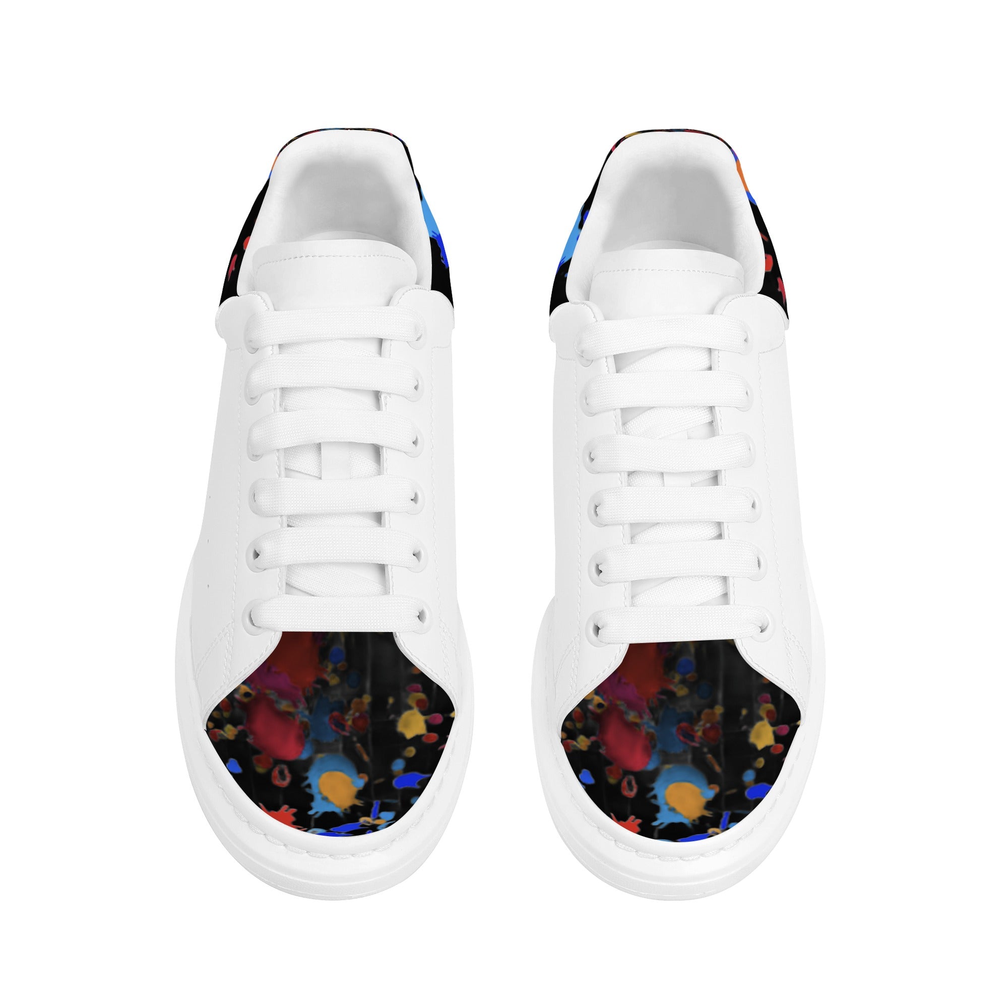 FZ Mens White Tongue Chunky Shoes - FZwear