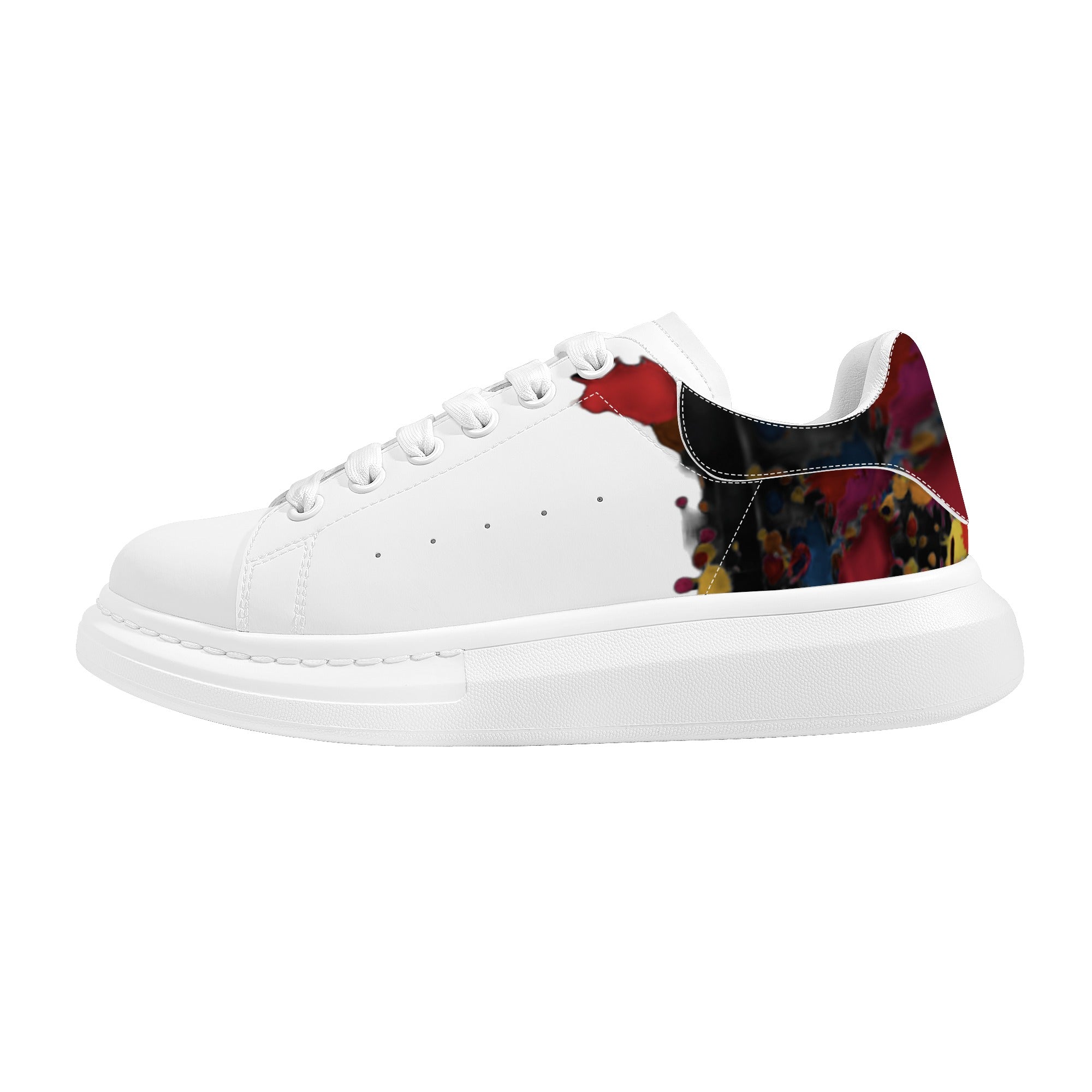 FZ Mens White Tongue Chunky Shoes - FZwear