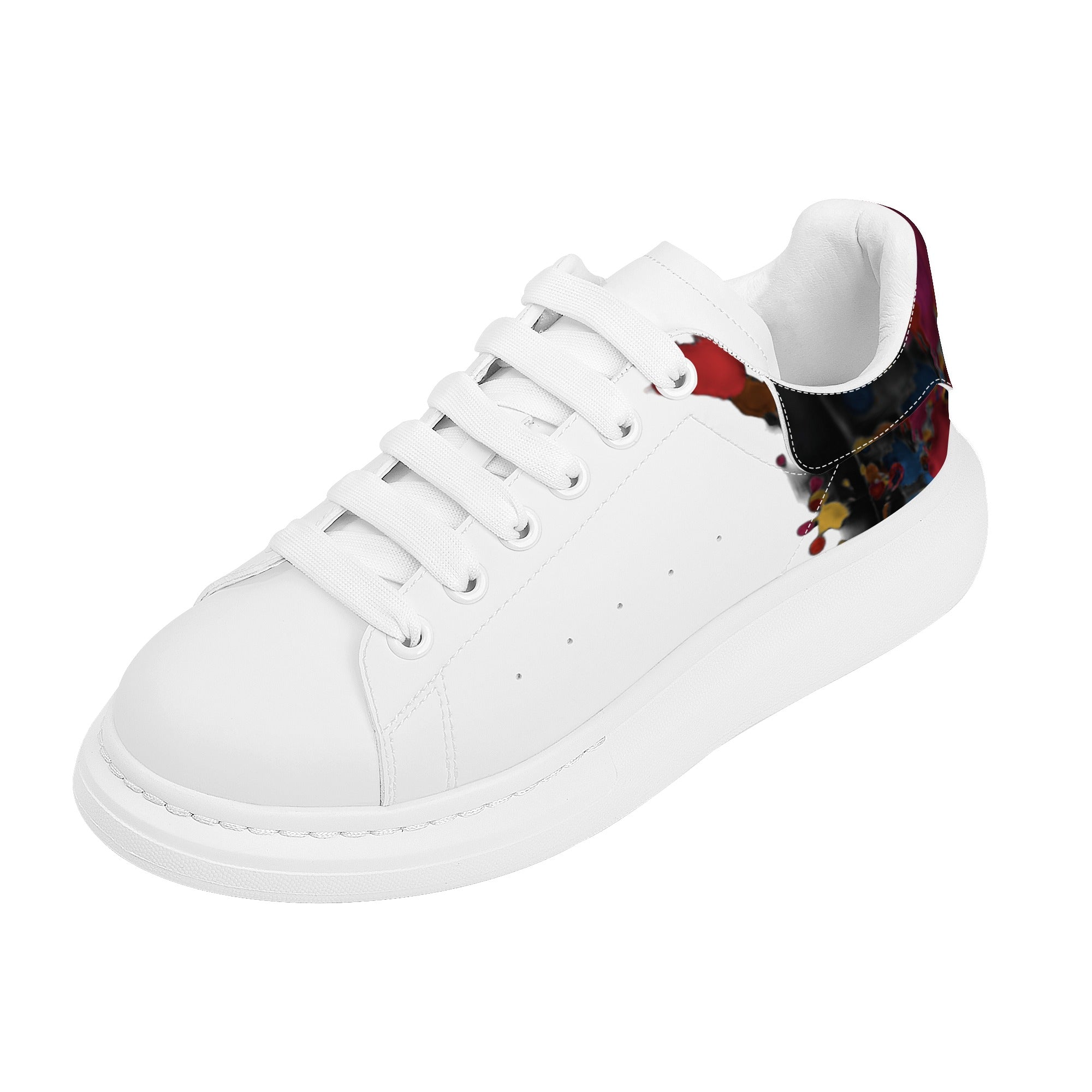 FZ Mens White Tongue Chunky Shoes - FZwear