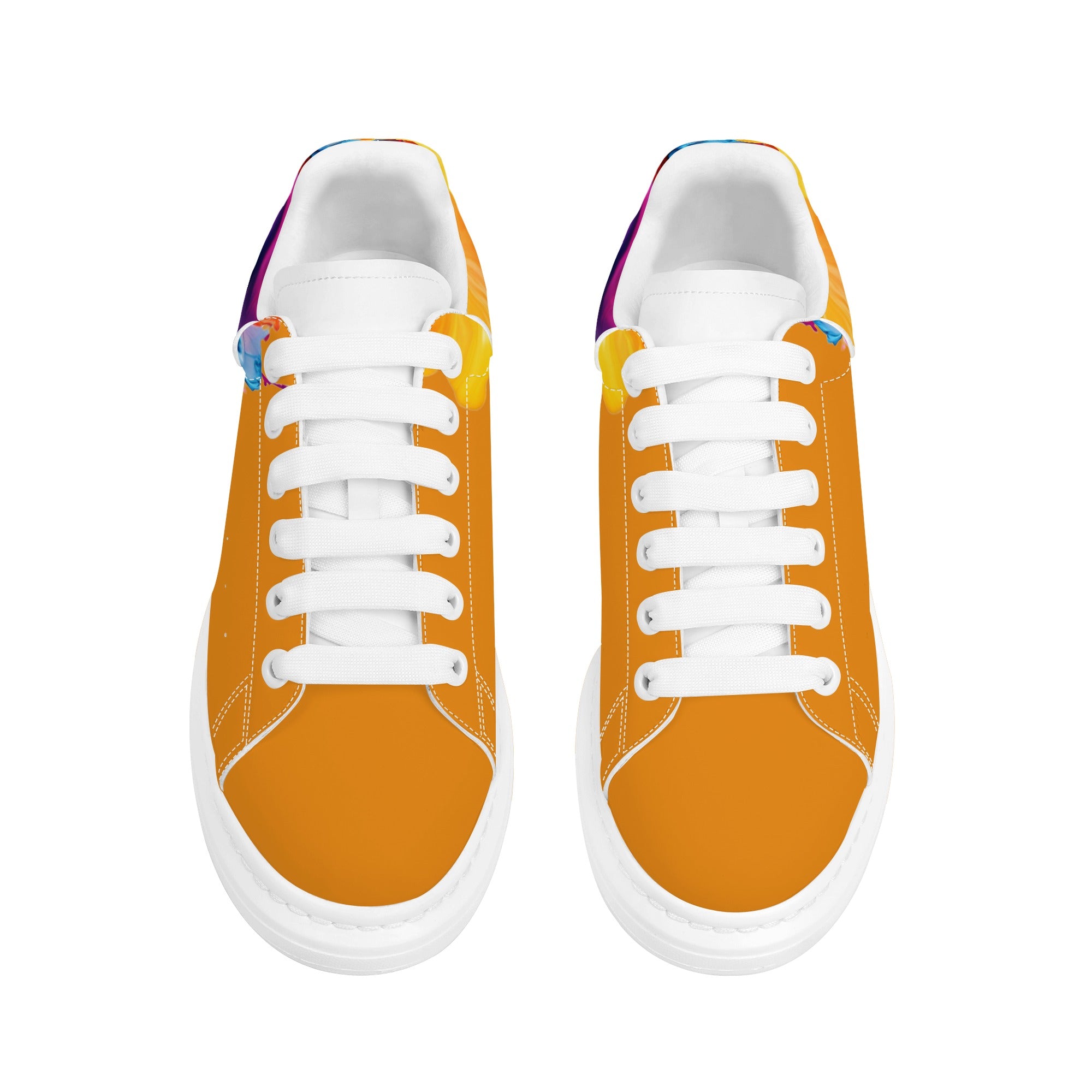 FZ Mens White Tongue Chunky Shoes - FZwear