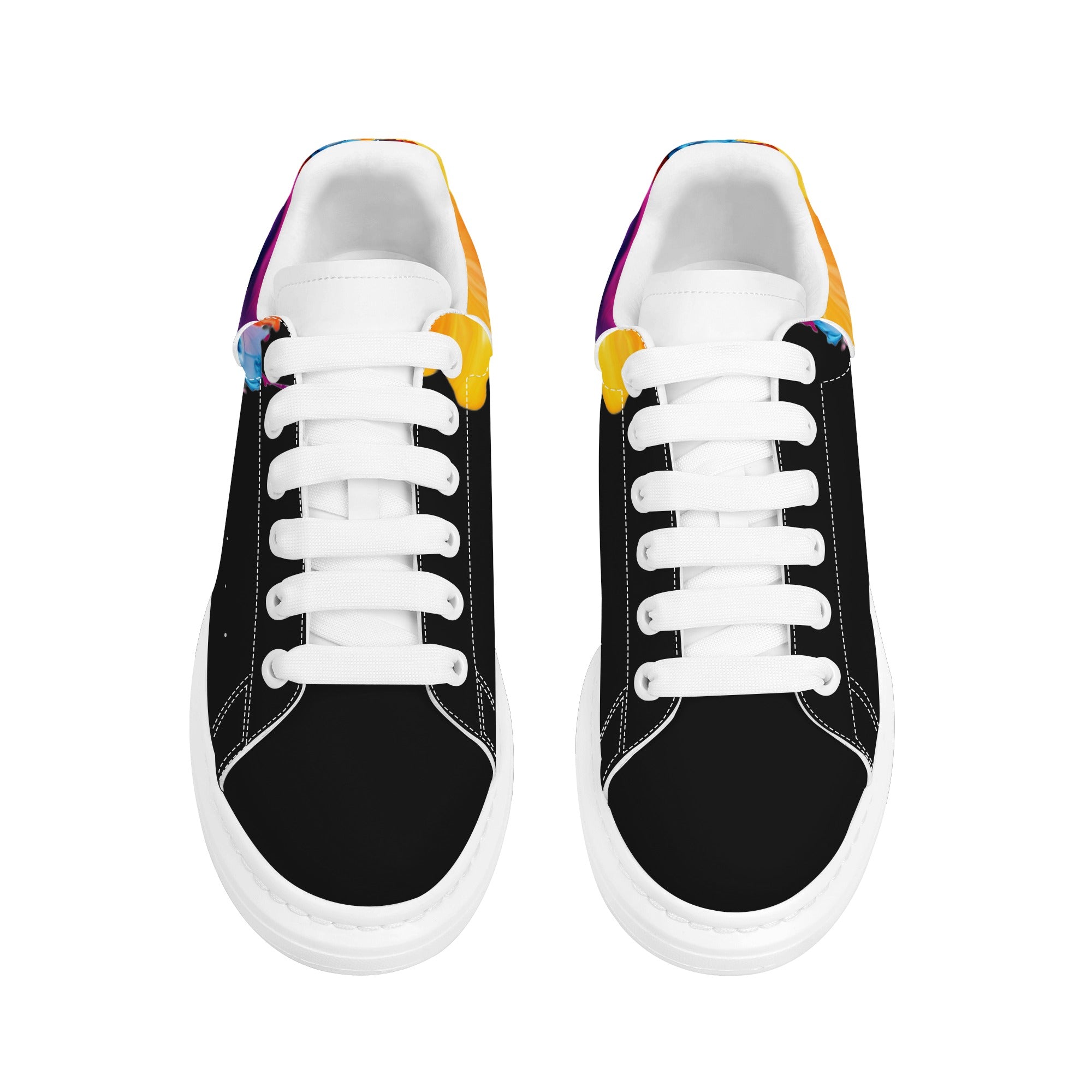 FZ Mens White Tongue Chunky Shoes - FZwear