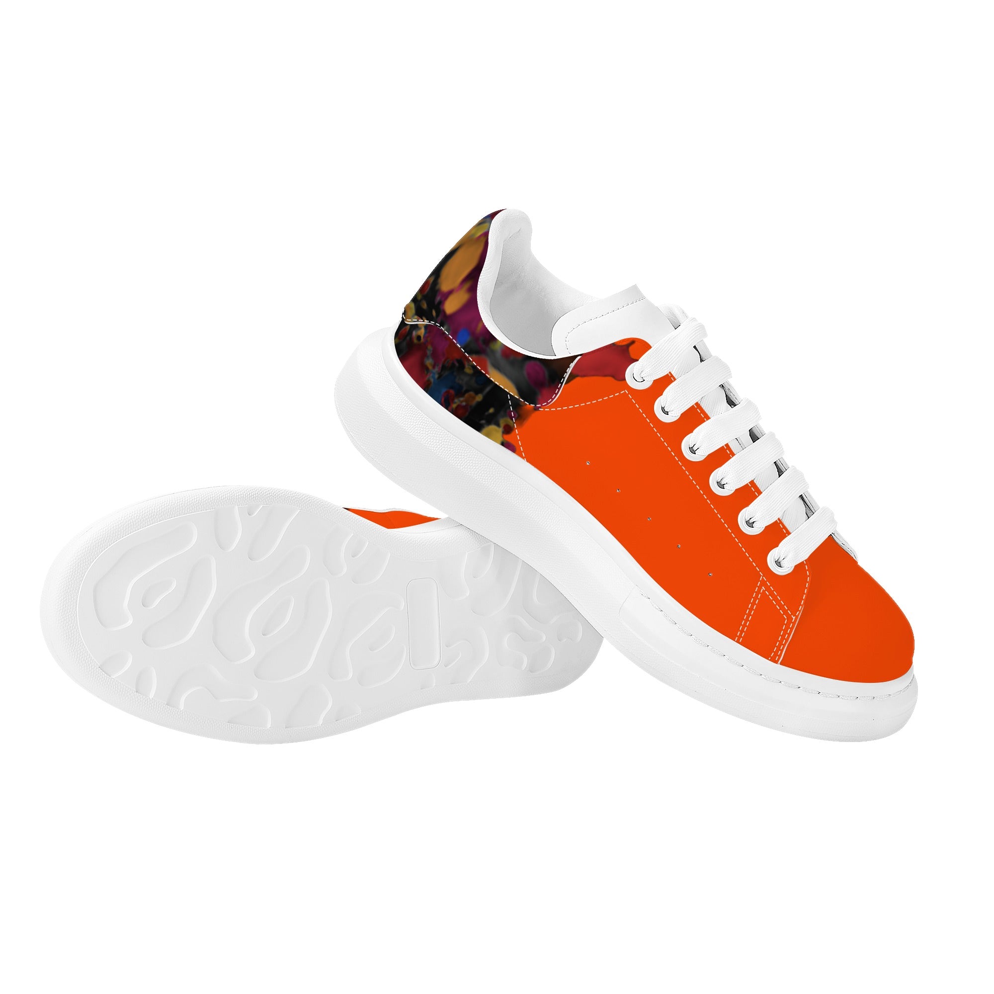 FZ Mens White Tongue Chunky Shoes - FZwear