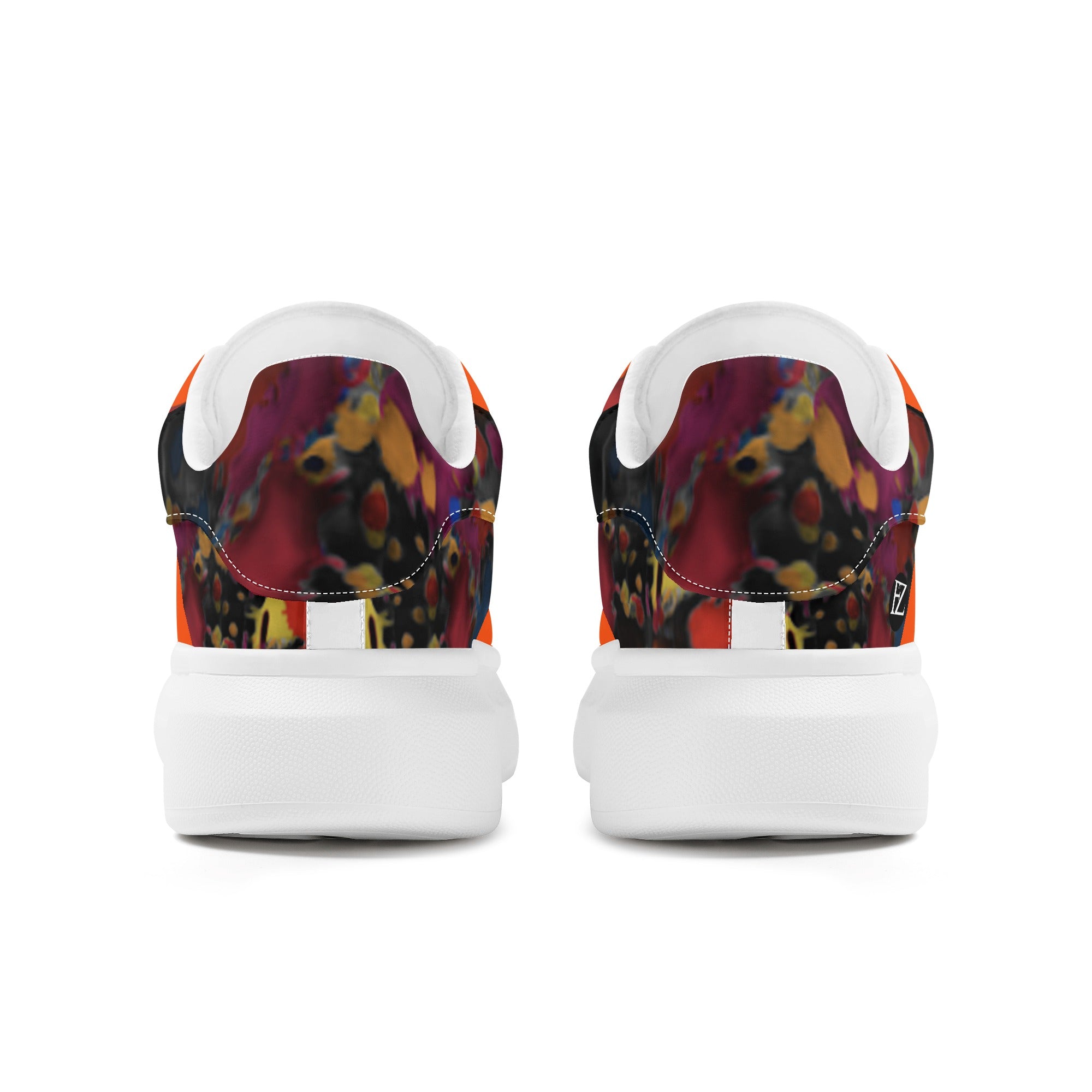 FZ Mens White Tongue Chunky Shoes - FZwear