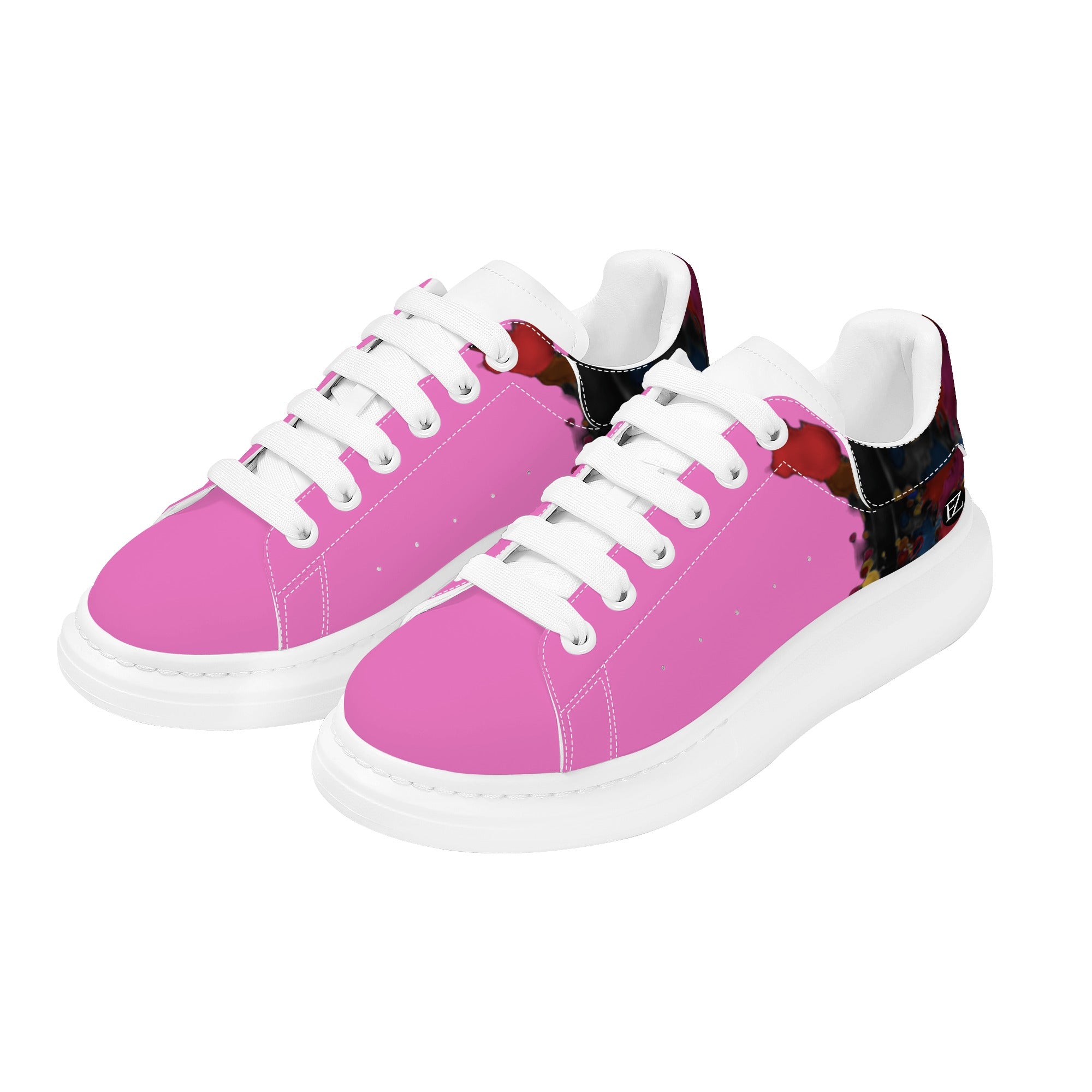 FZ Mens White Tongue Chunky Shoes - FZwear