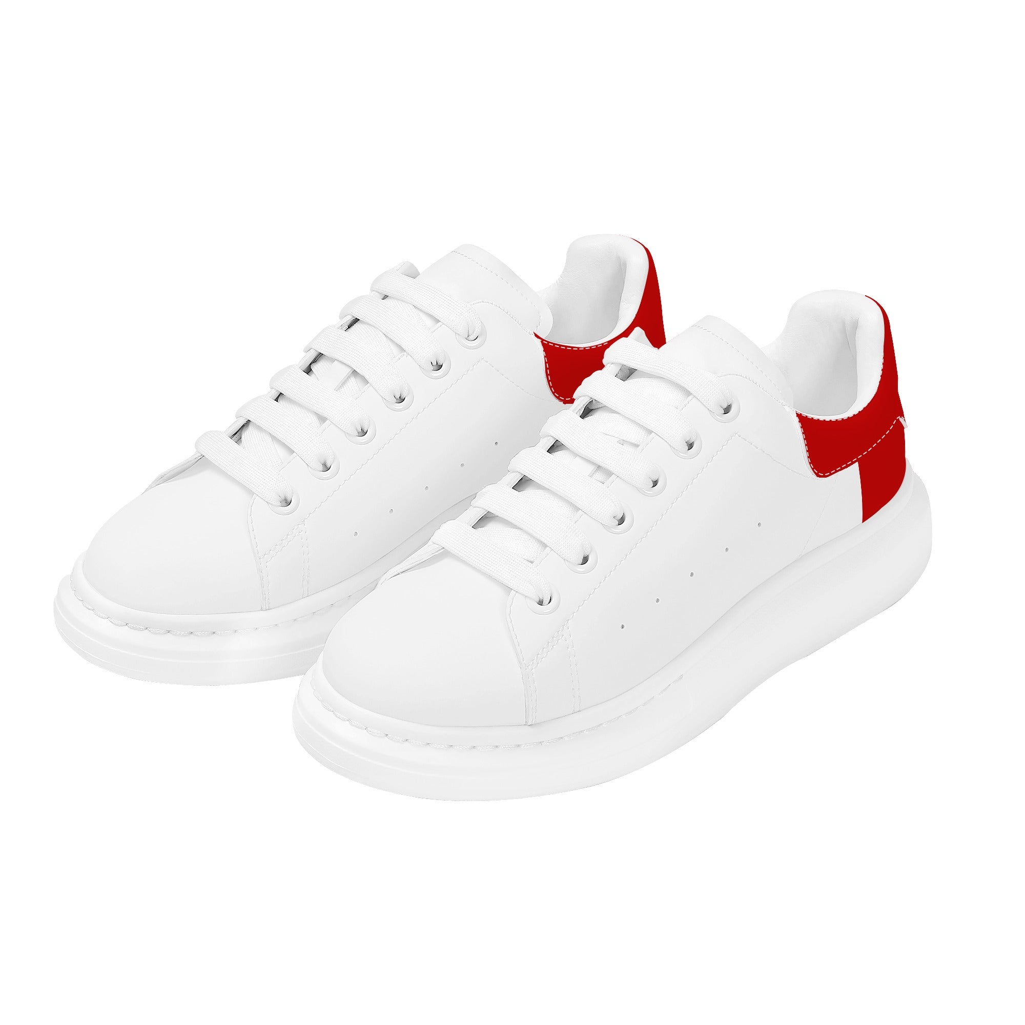 FZ Mens White Tongue Chunky Shoes - FZwear