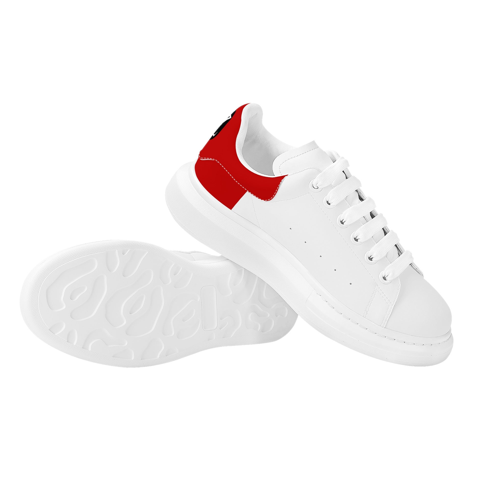FZ Mens White Tongue Chunky Shoes - FZwear