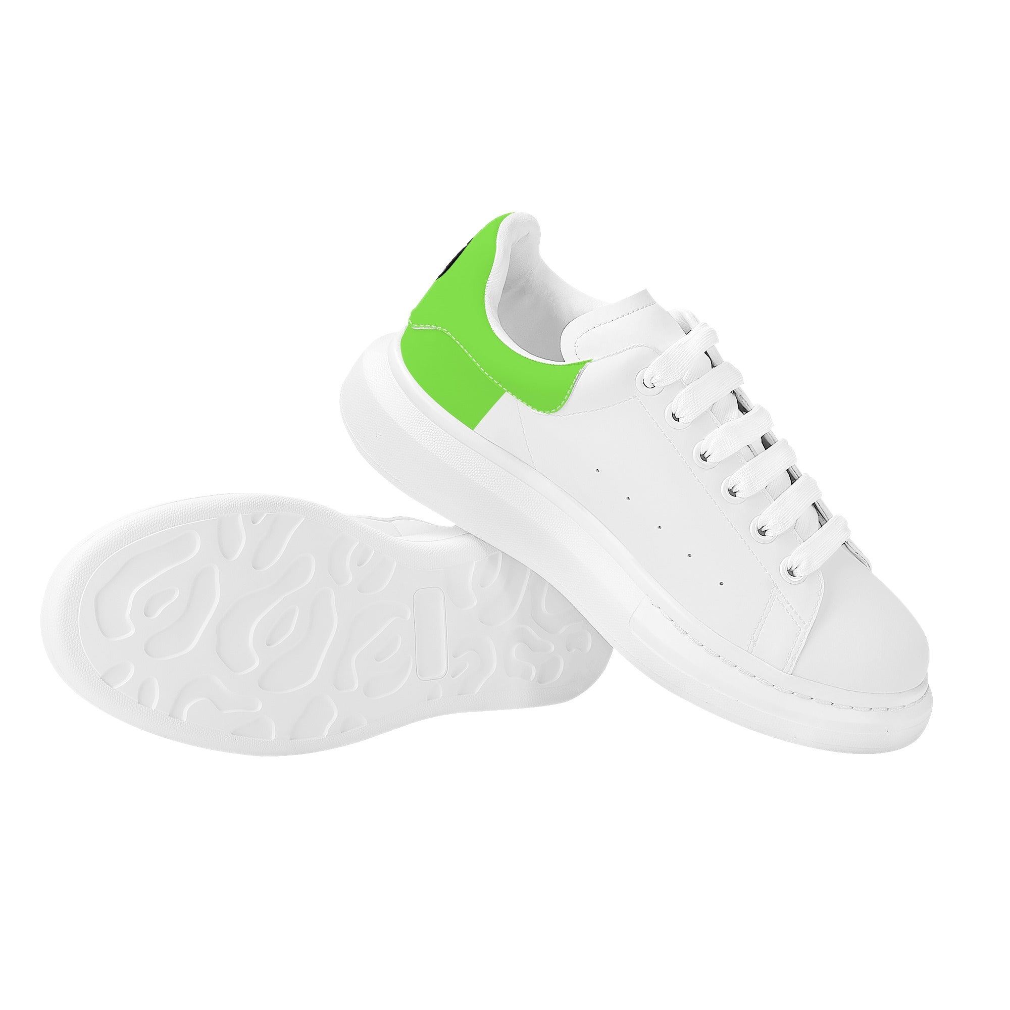FZ Mens White Tongue Chunky Shoes - FZwear