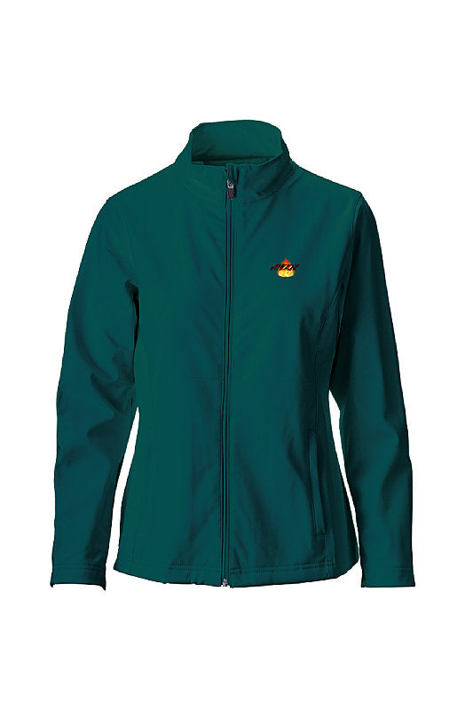fz women's leader soft shell zone jacket