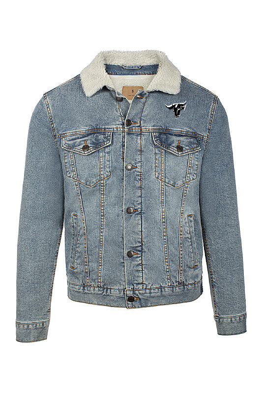 fz unisex denim bull jacket