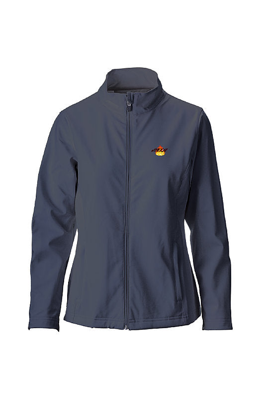 fz women's leader soft shell zone jacket