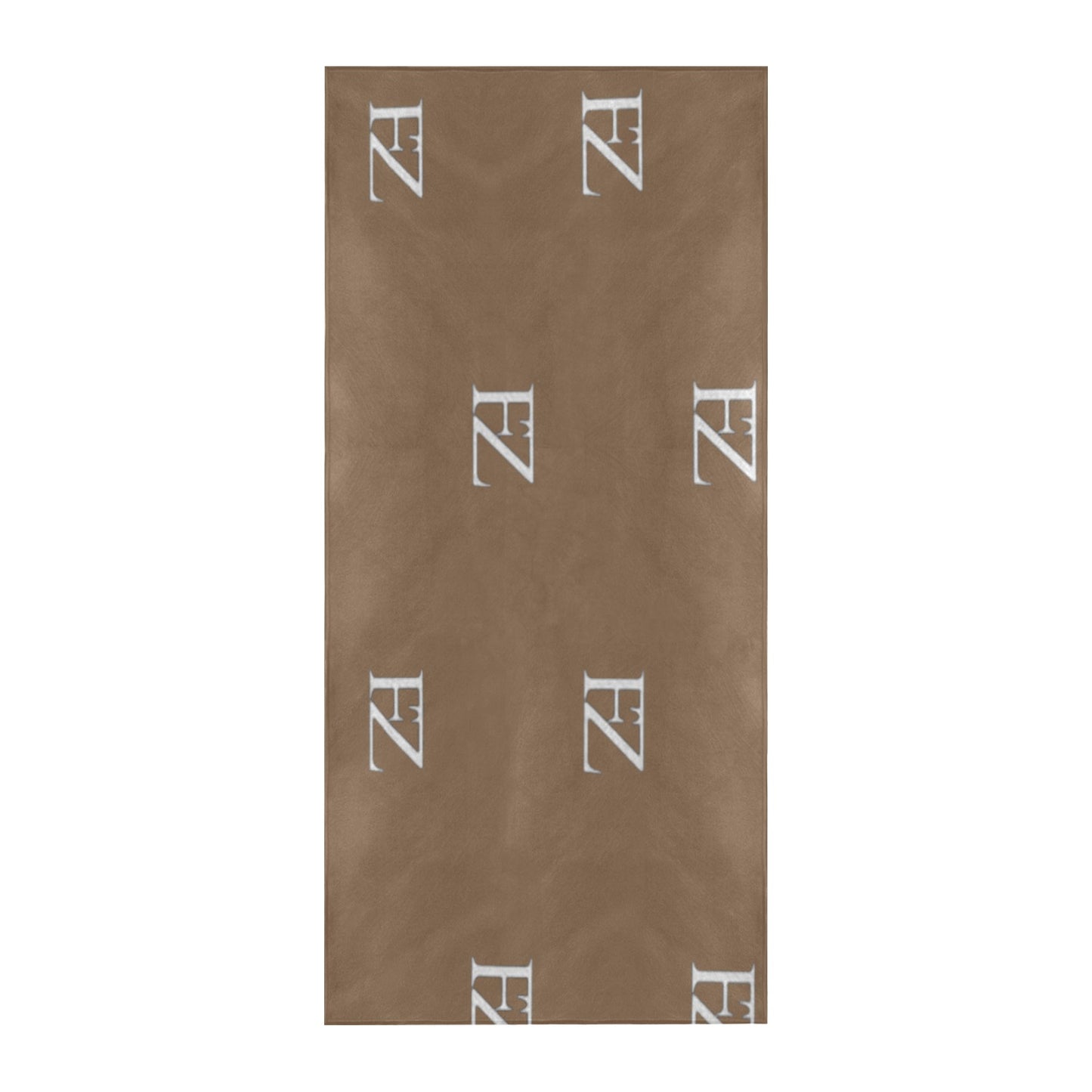 fz beach towel - brown beach towel 32"x 71"(made in queen)